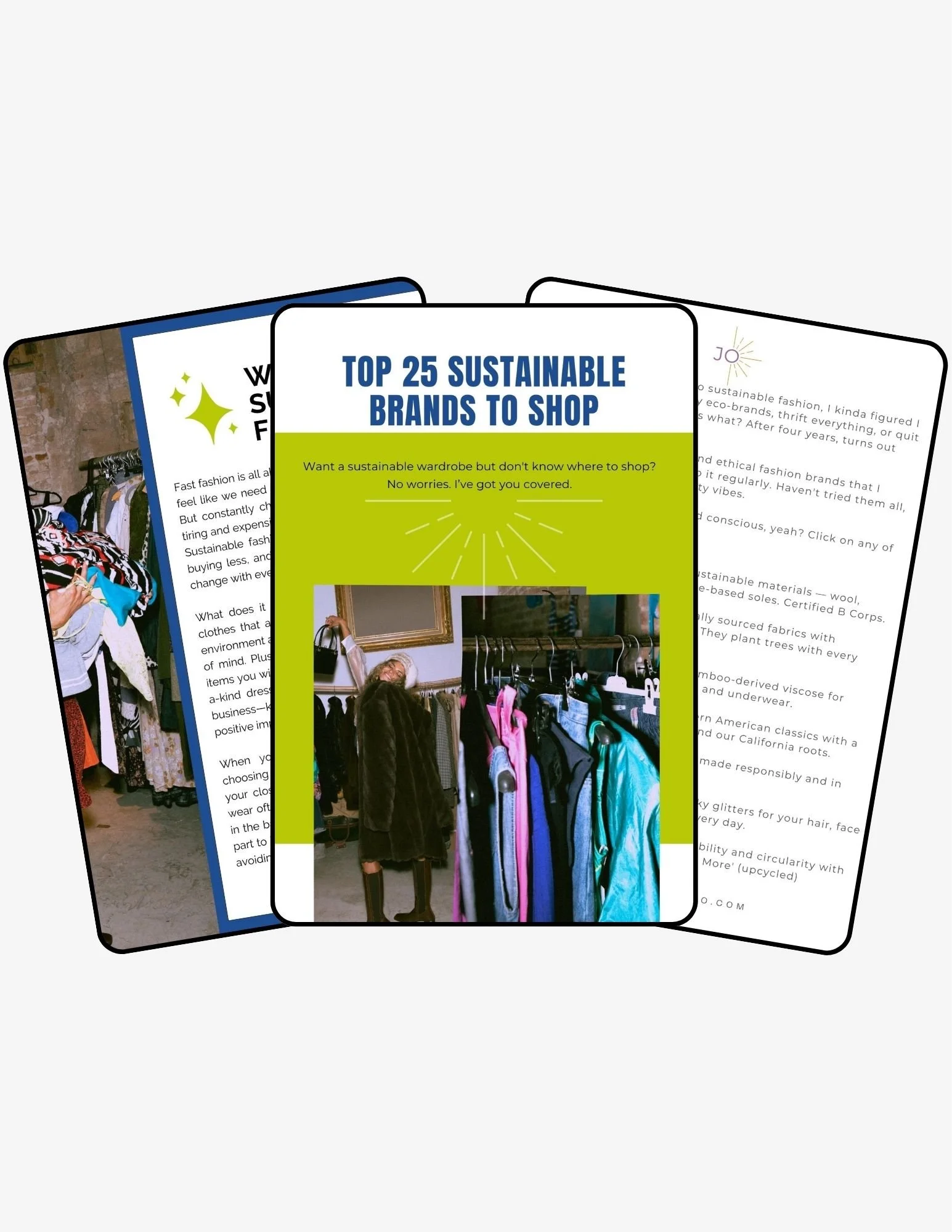 Sustainable Brands to Shop Instead
