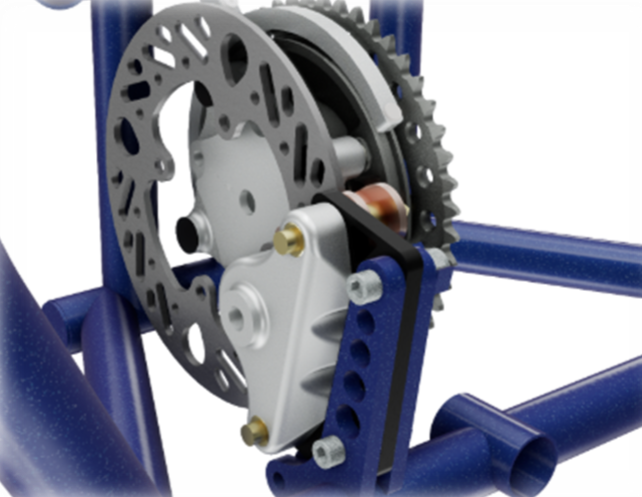 SR24 Rear caliper
