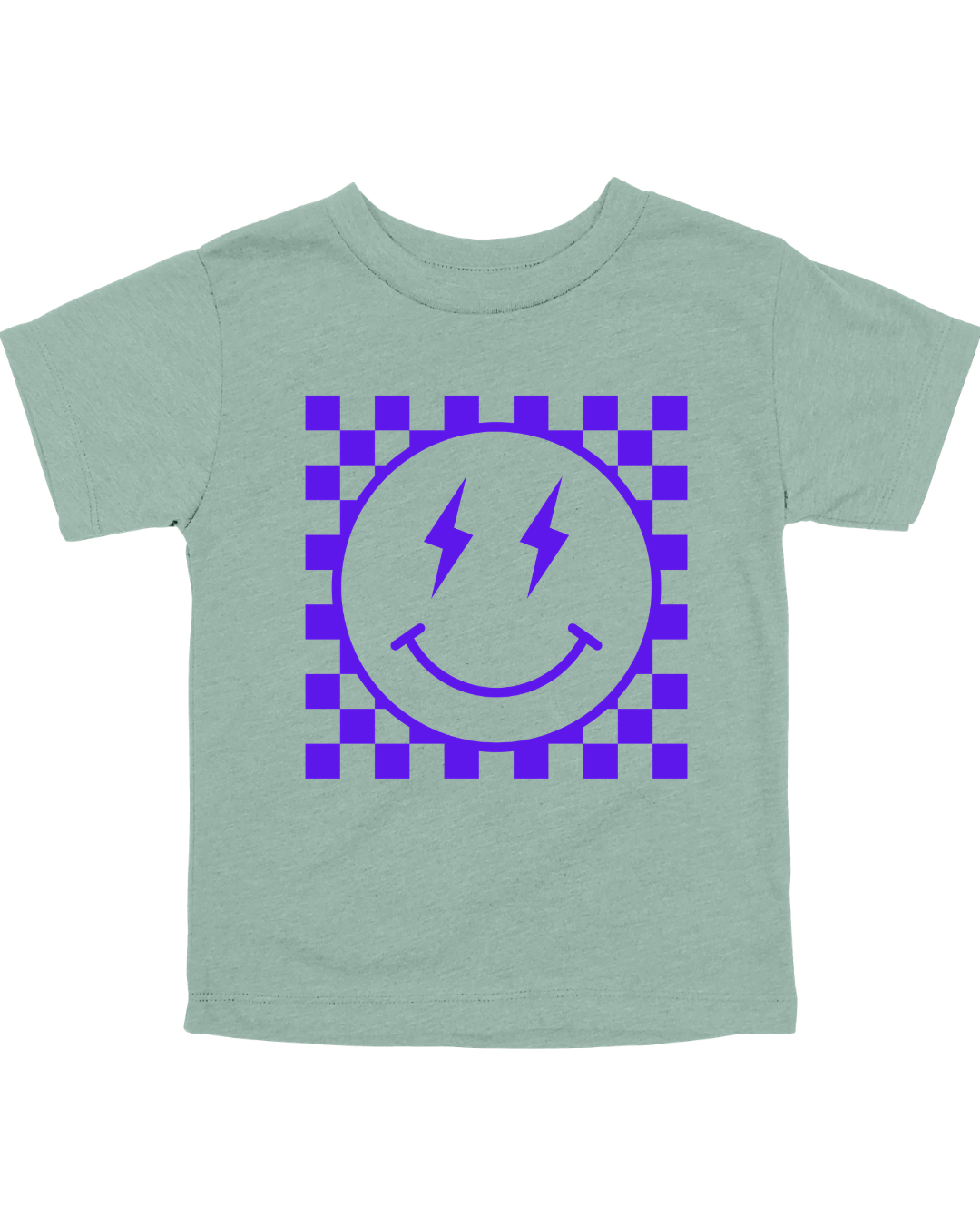 Kids Smiley Checkered