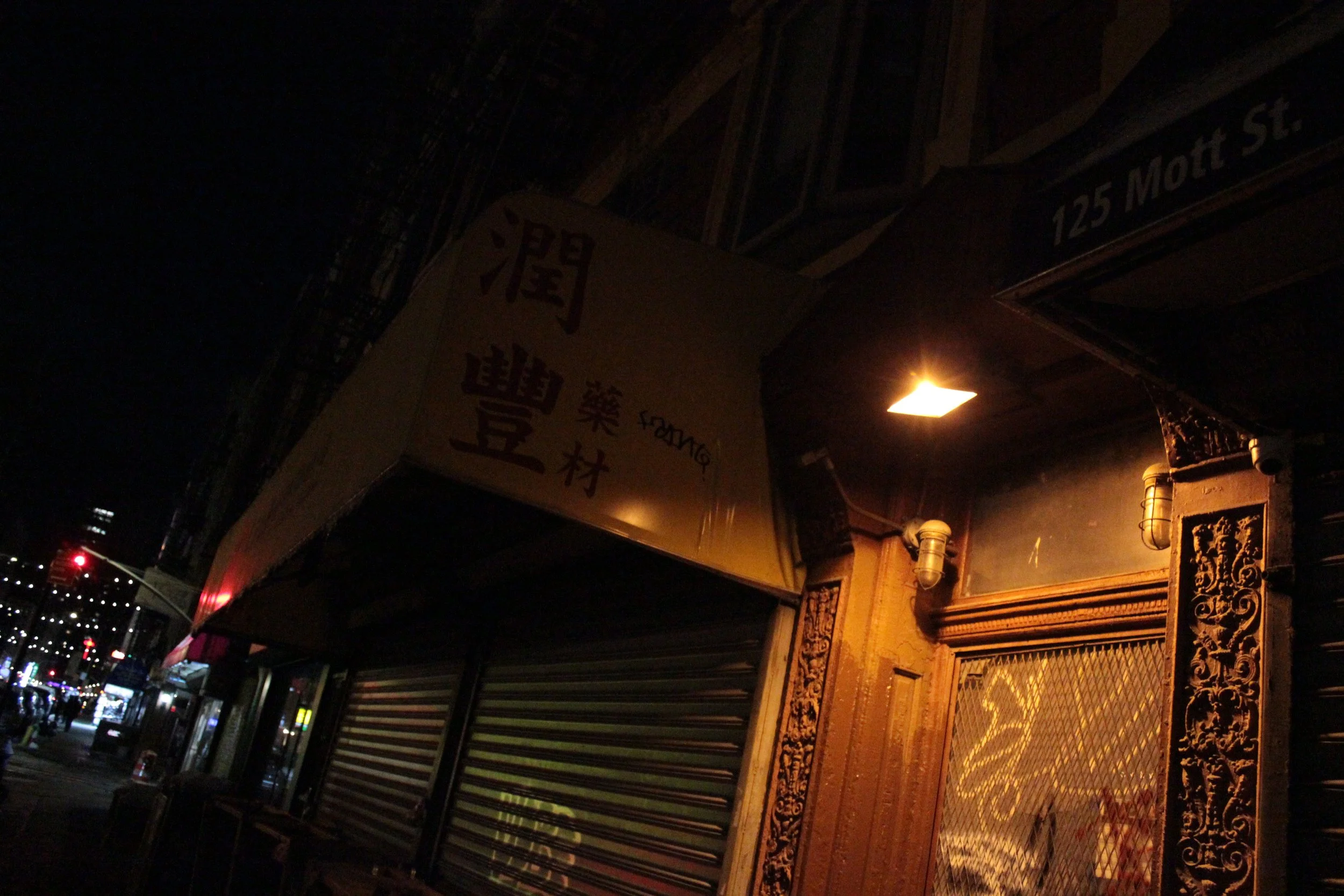chinatown storefront (winter '25)
