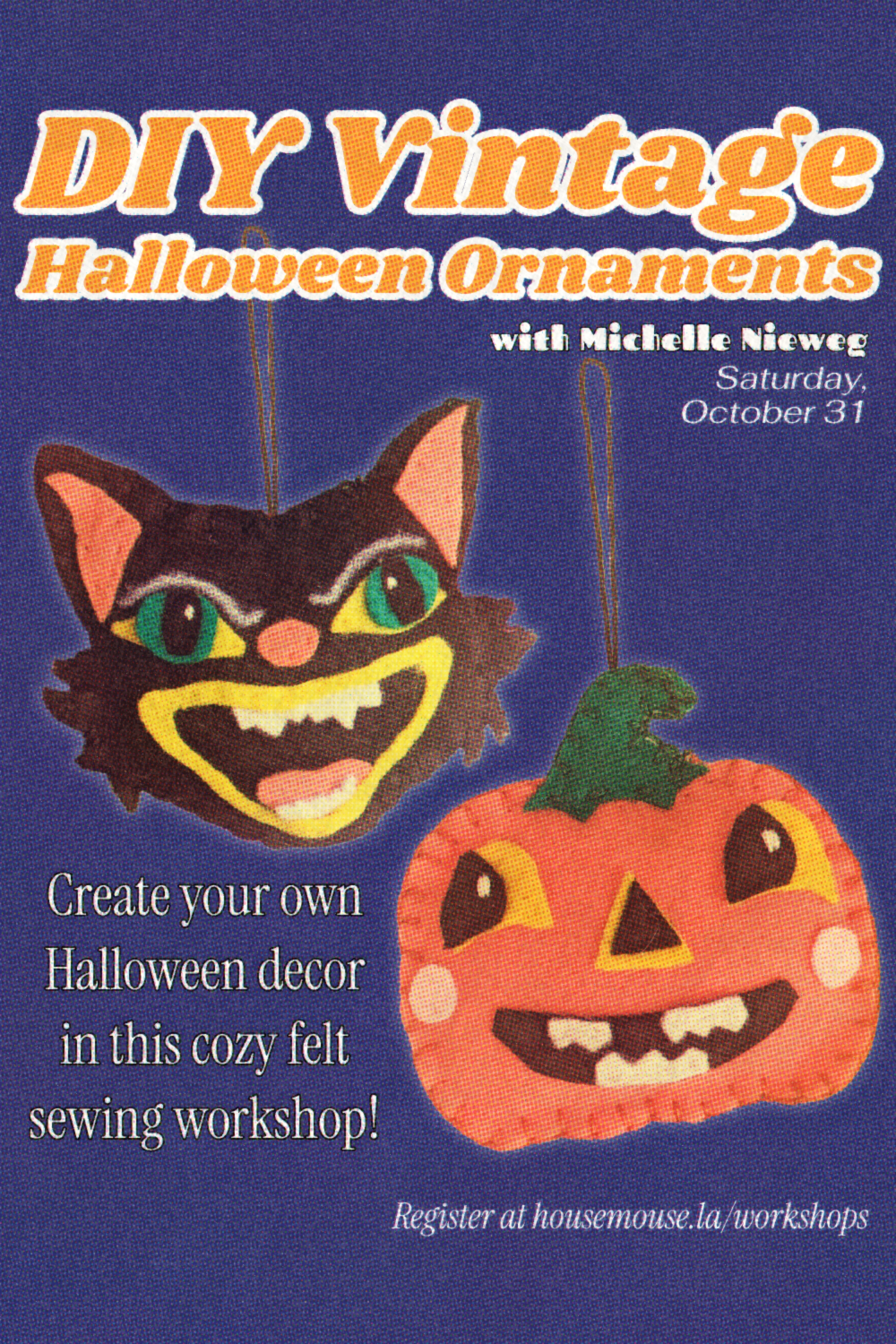 DIY Vintage Halloween Ornaments | October 31