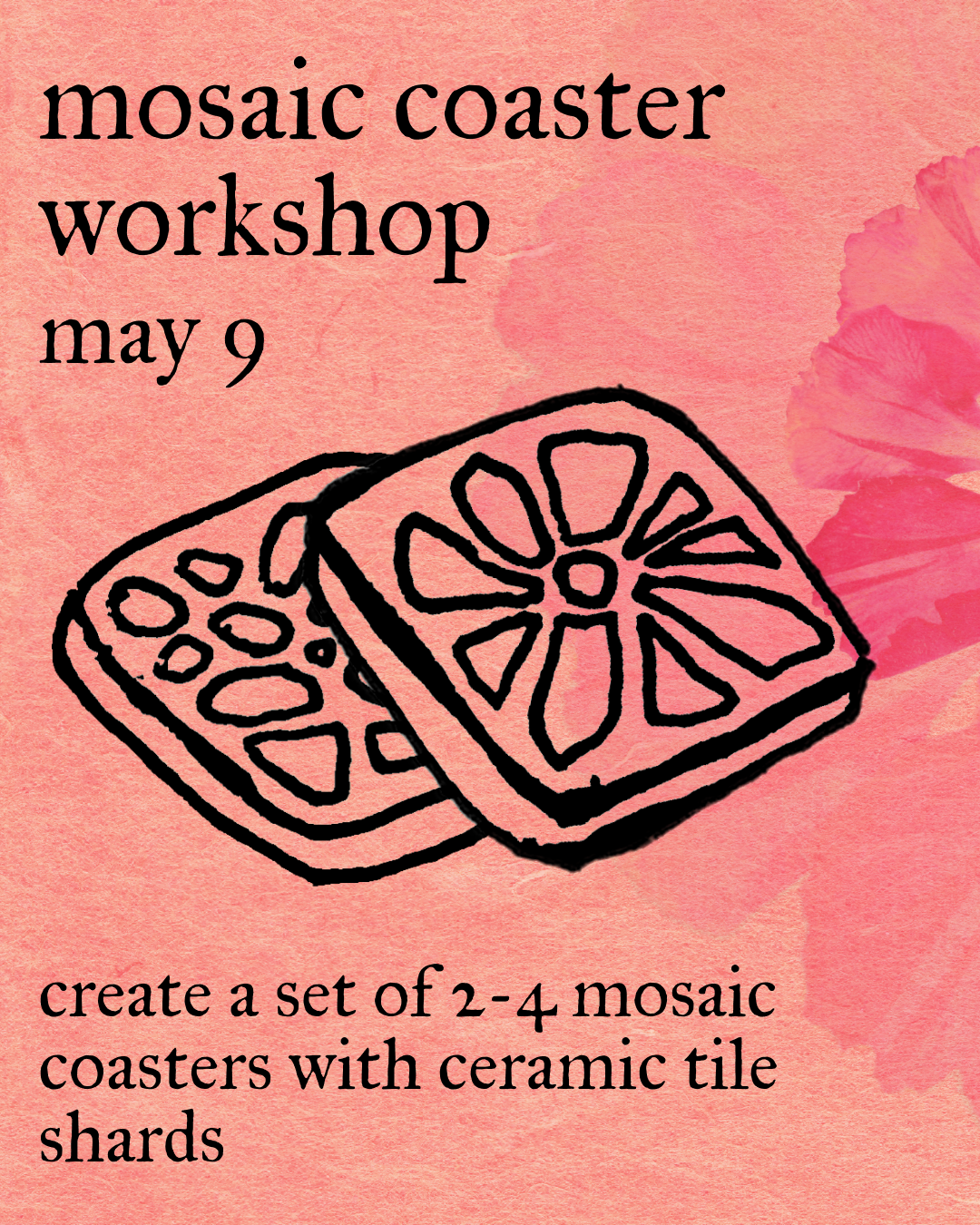 Mosaic Tile Coasters