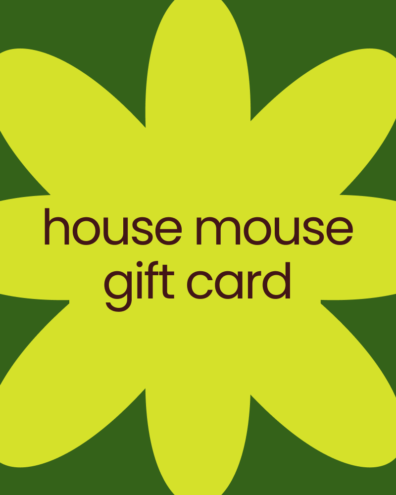 house mouse gift card