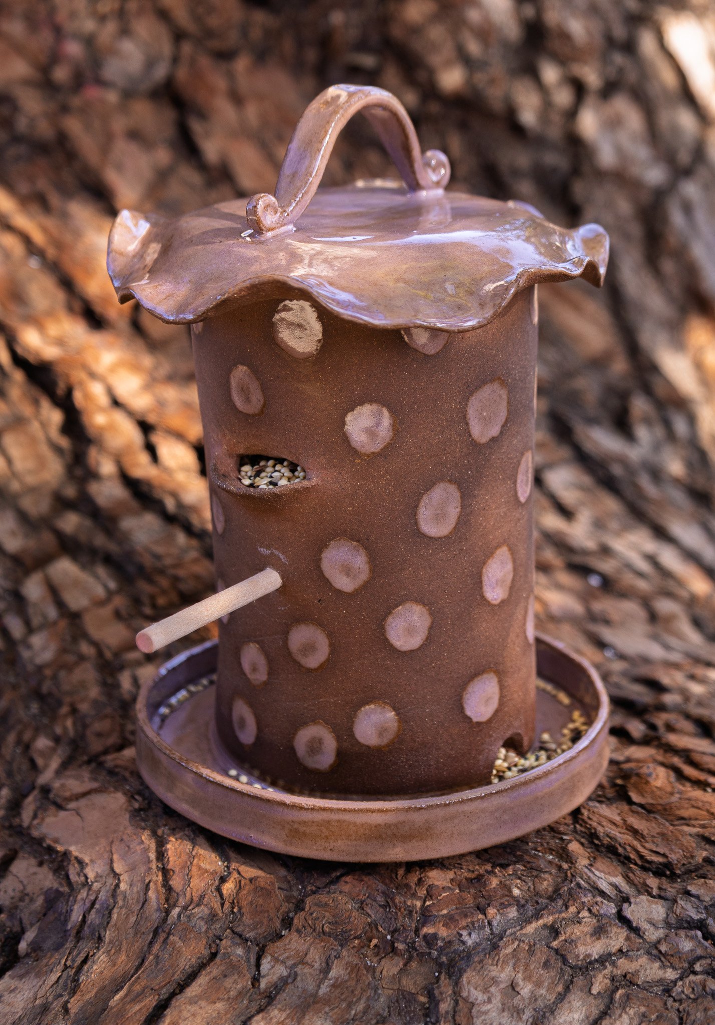 Ceramic Bird Feeders - May 17