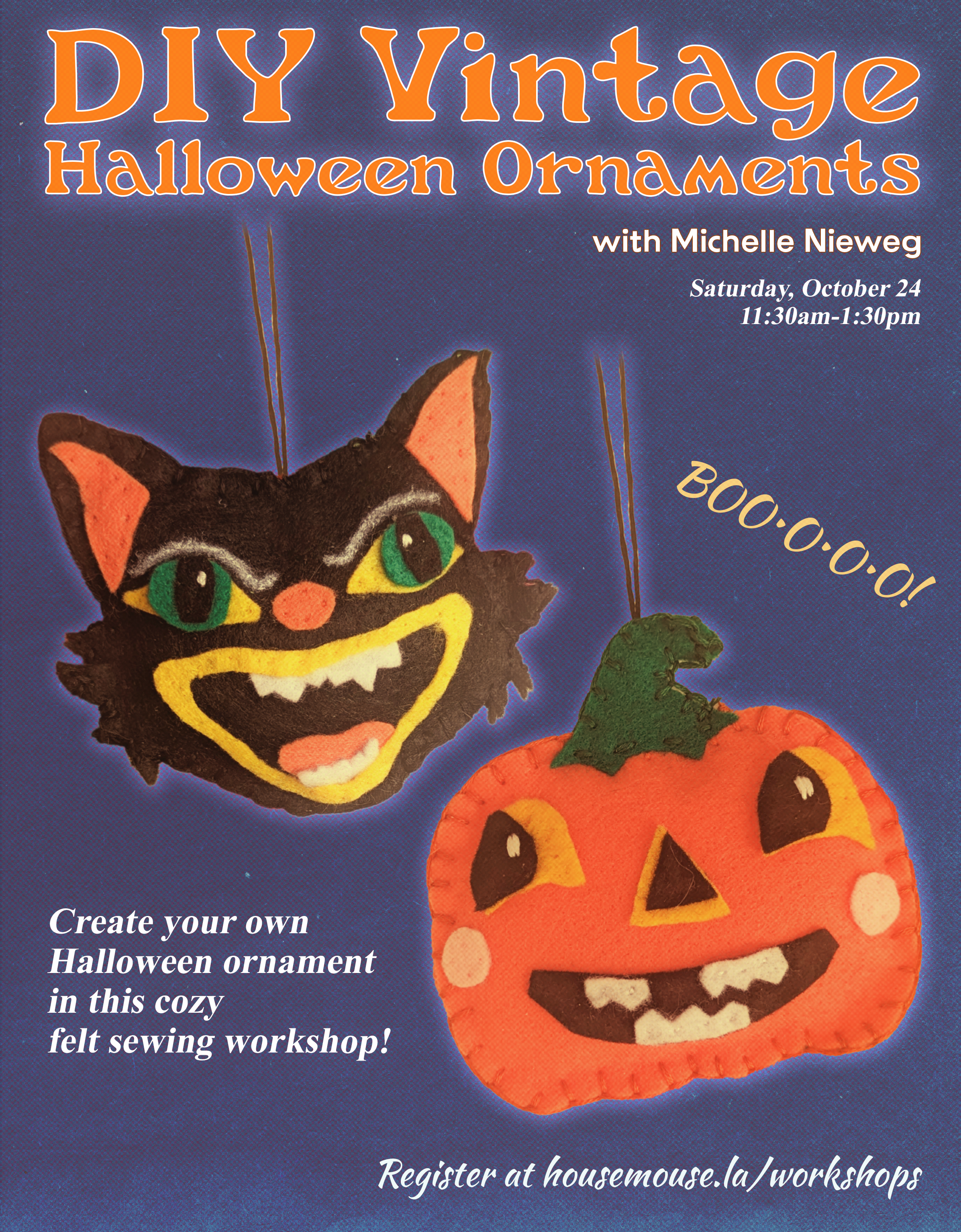 DIY Vintage Halloween Ornaments | October 24