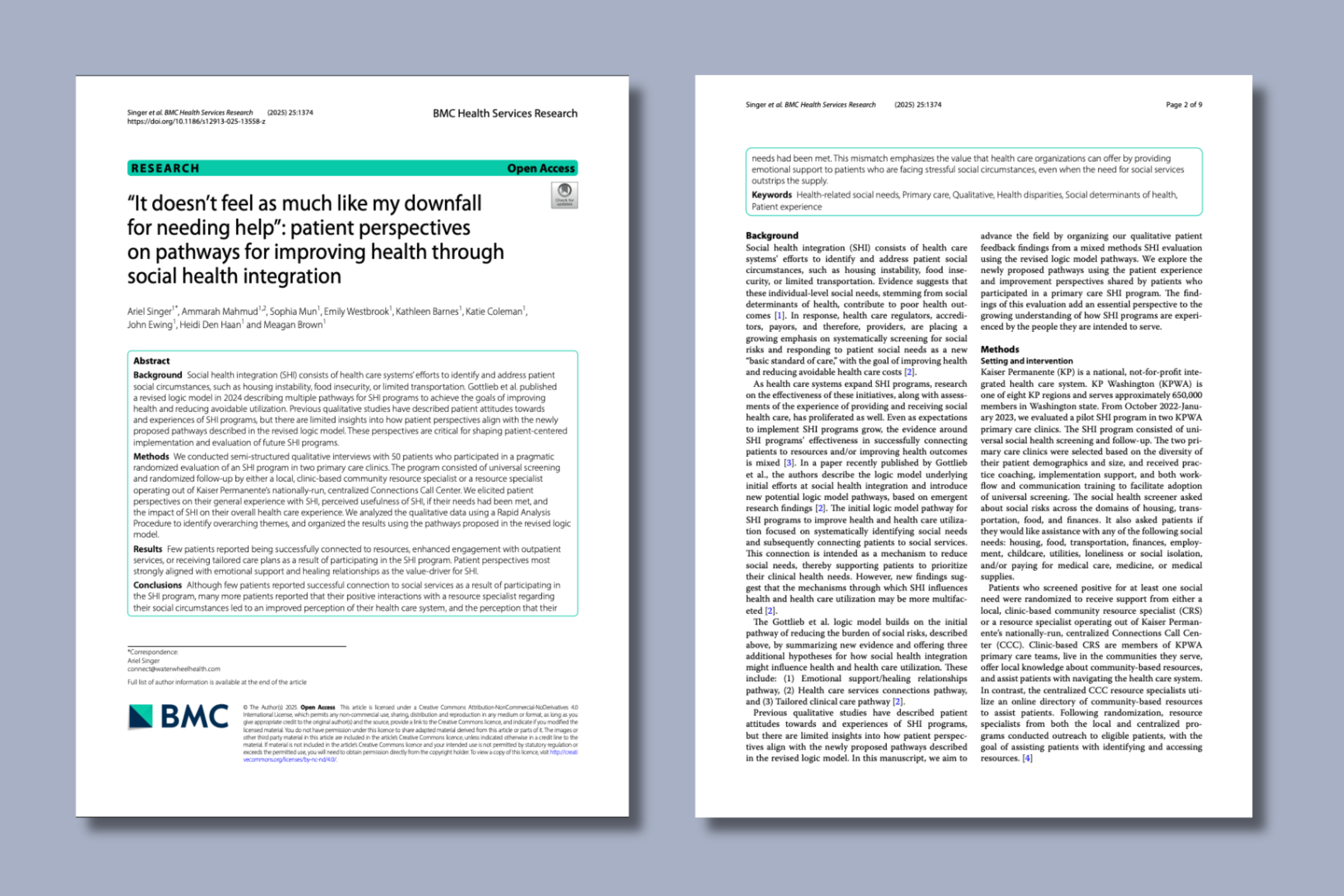 Patient Perspectives on Pathways for Improving Health Through Social Health Integration