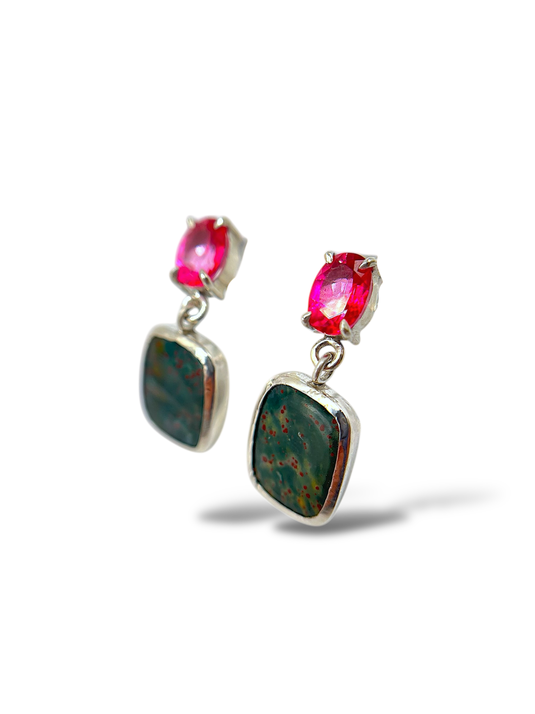 silver-hot-pink-topaz-bloodstone-earrings-side.PNG