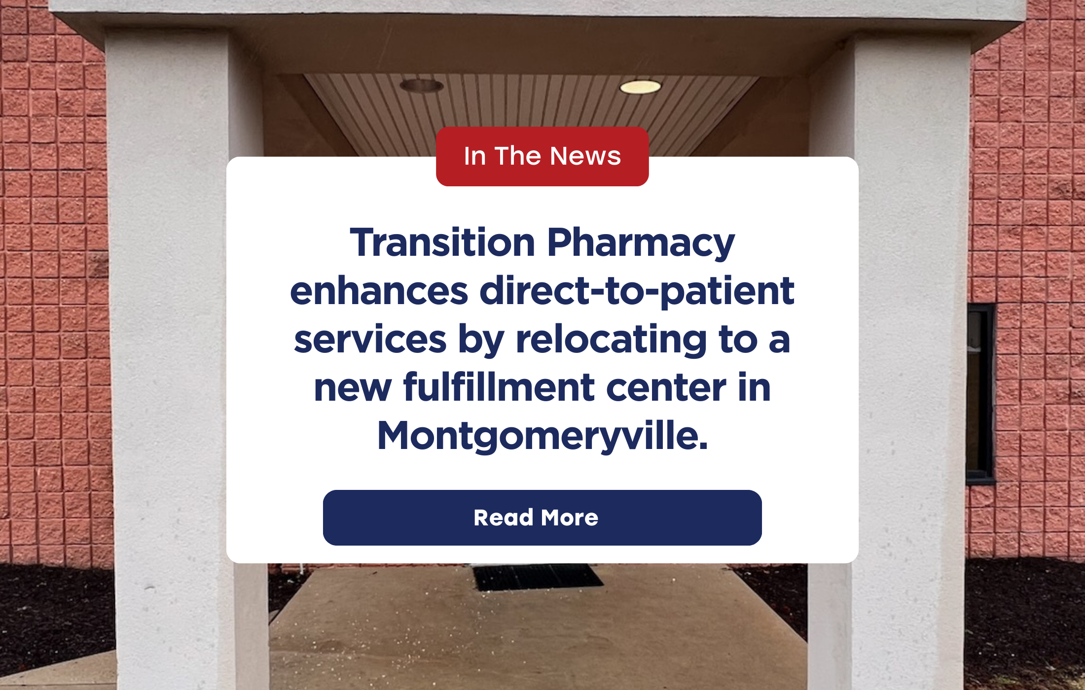 Transition Pharmacy, A Regalo Health Company, Expands Direct‑to‑Patient Capabilities with Move to New Montgomeryville Fulfillment Center