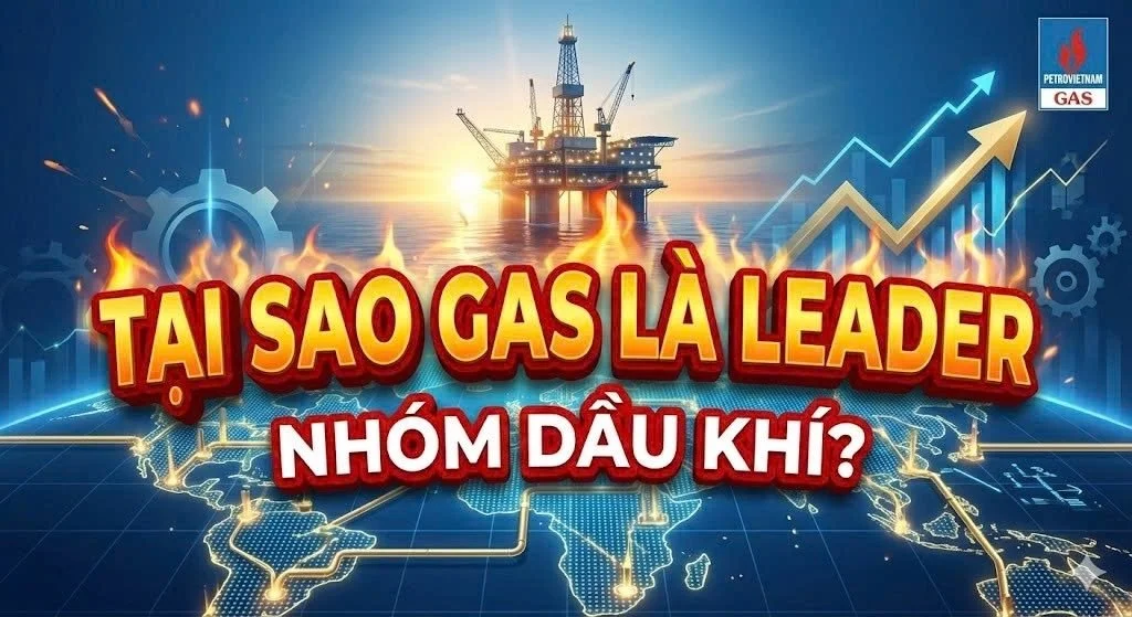 [GAS] TẠI SAO GAS LÀ LEADER NHÓM DẦU KHÍ?