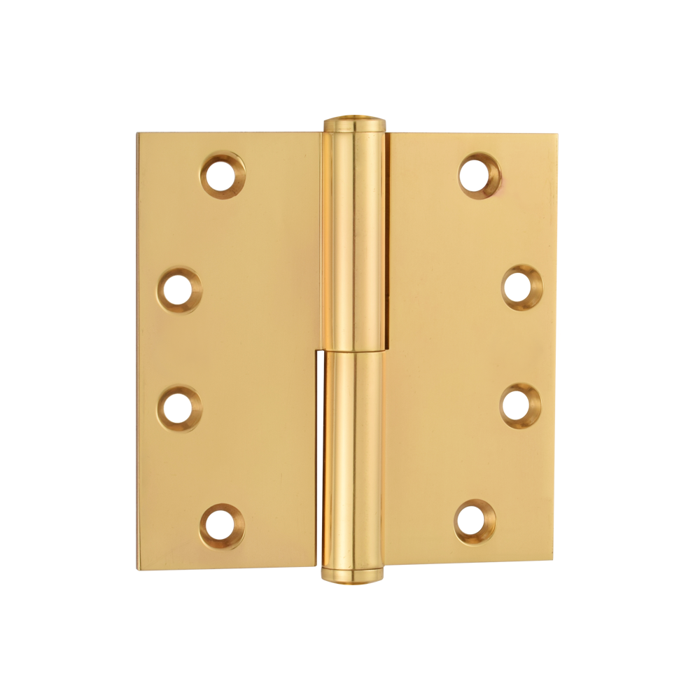 Two Knuckle - Lift Off - Solid Extruded Brass Hinge - Plain Bearing - Standard Weight — Von Morris Hardware
