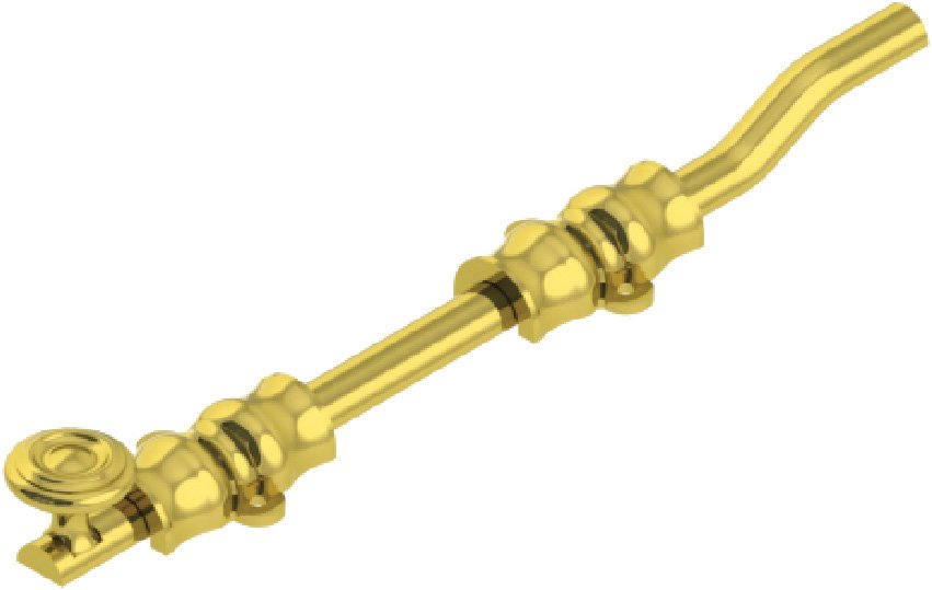 Solid Brass Colonial Offset Surface Bol.jpg