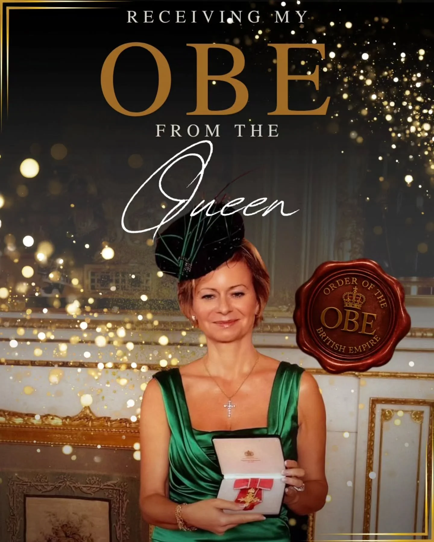 What was it like receiving my OBE?

It is a question I am sometimes asked, and one that still makes me pause.

Because the memory is not really about the award itself.

It is about the moment.

The investiture took place at Windsor Castle and was, in