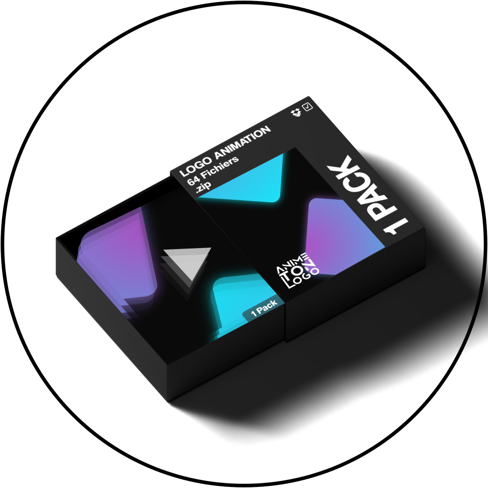 	
Représentation fictive du pack d'animation sous forme de boite qui contient tous les formats. ( la version finale est livrée via un lien de téléchargement et non sous forme physique)