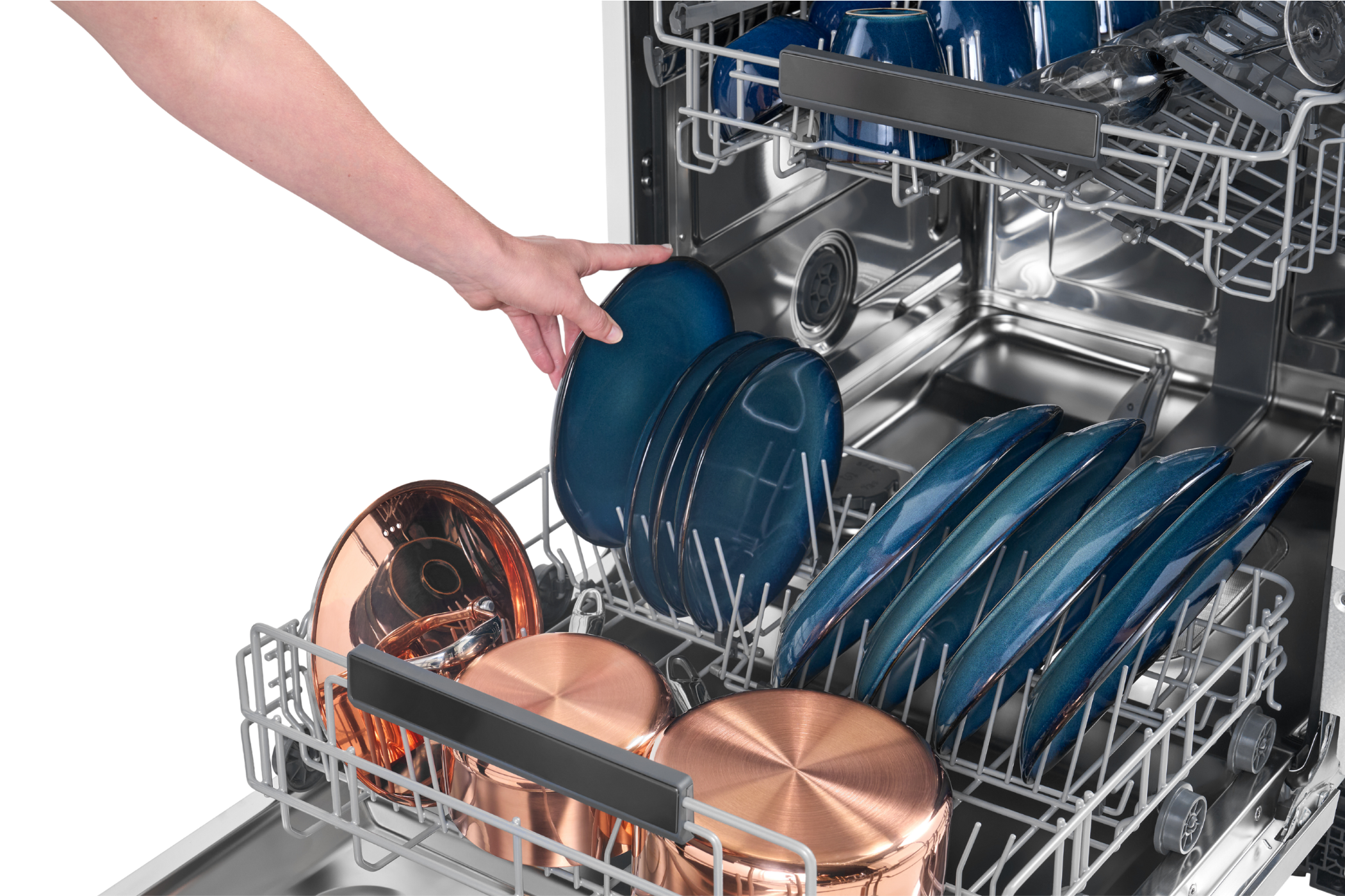 Don't overload your dishwasher