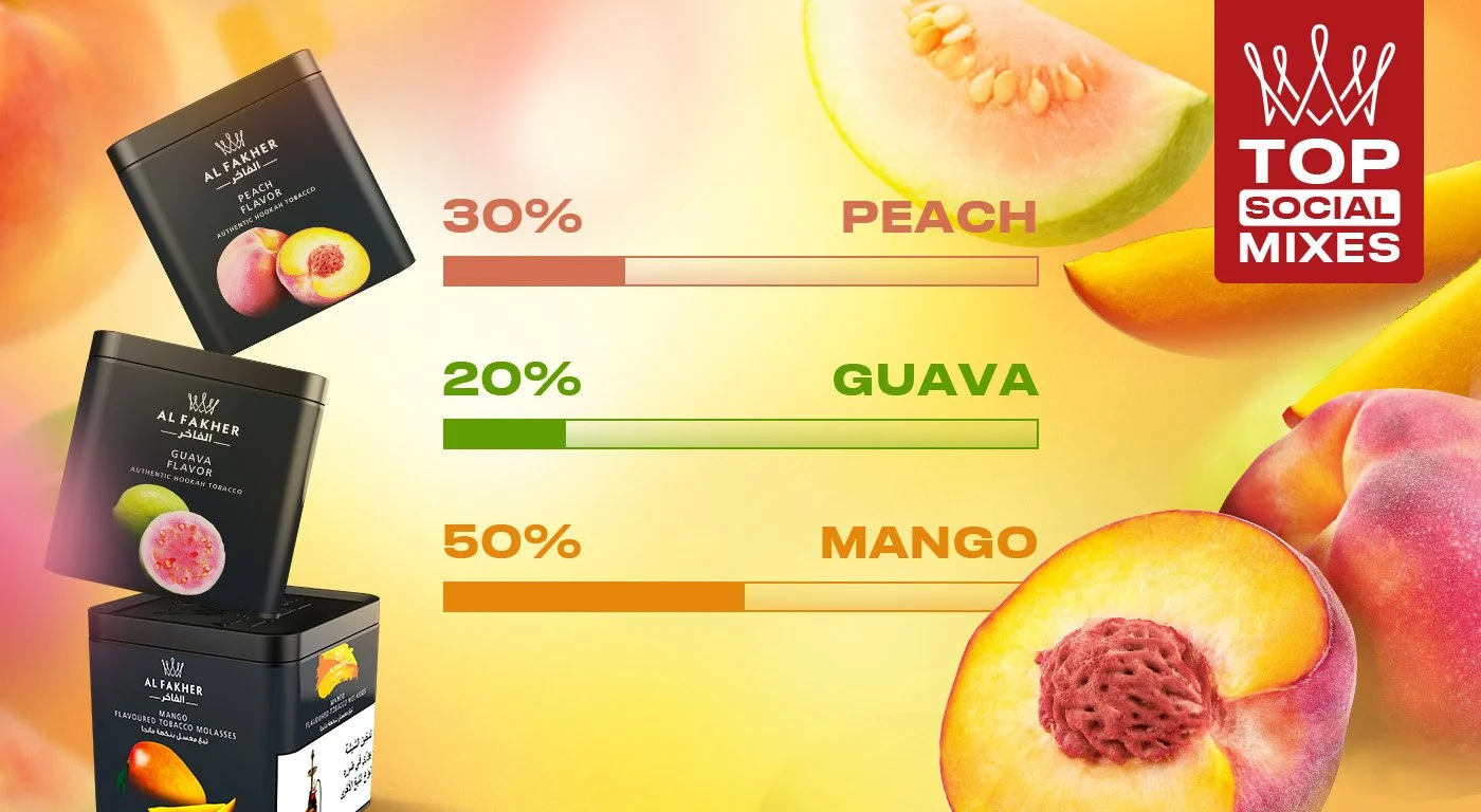 Al Fakher Tropical Peach Punch