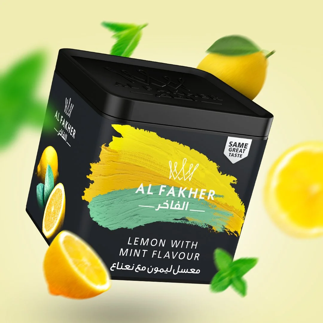 Al Fakher Lemon with Mint Flavour Tub
