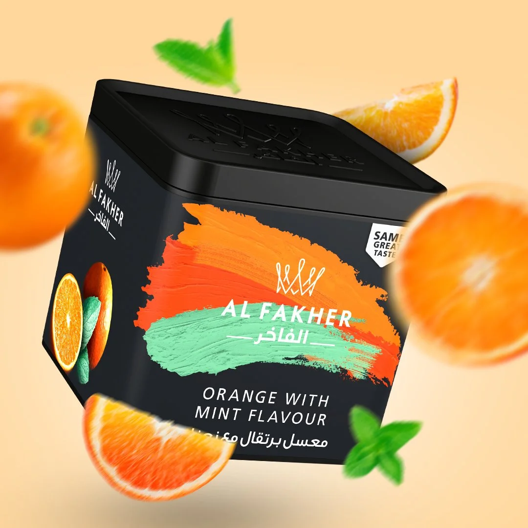 Al Fakher Orange with Mint Flavour Tub