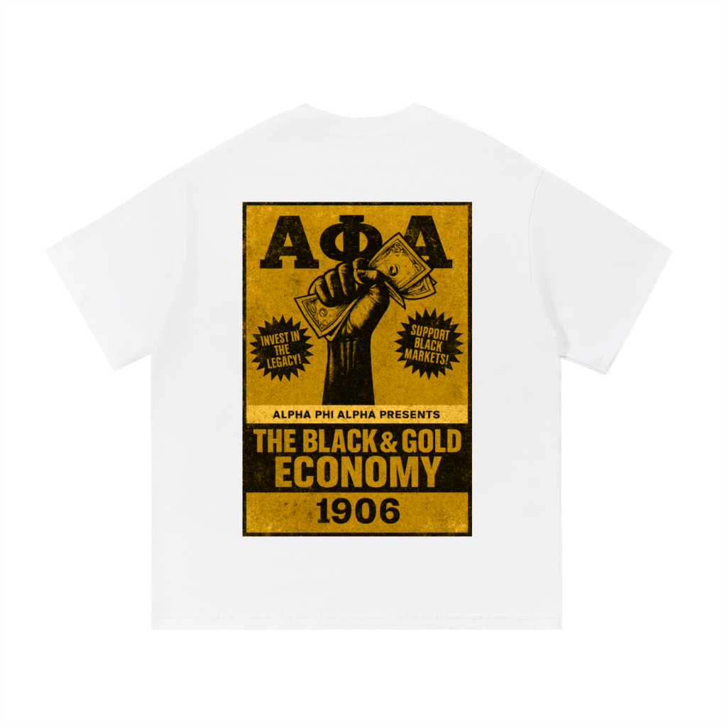 ΑΦΑ Black & Gold Economy Tee