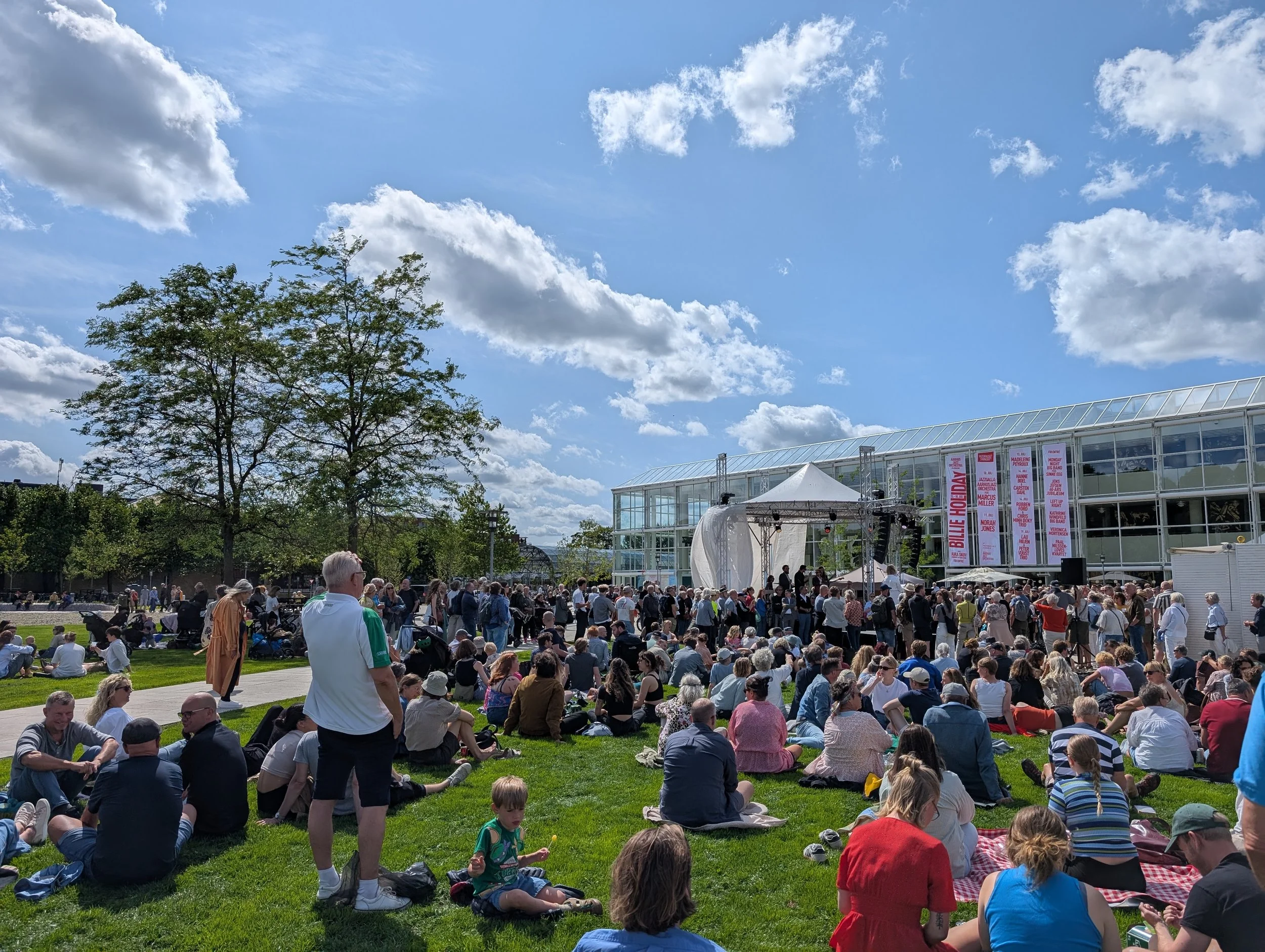 Musikhusparken: Et grønt åndehul midt i Aarhus
