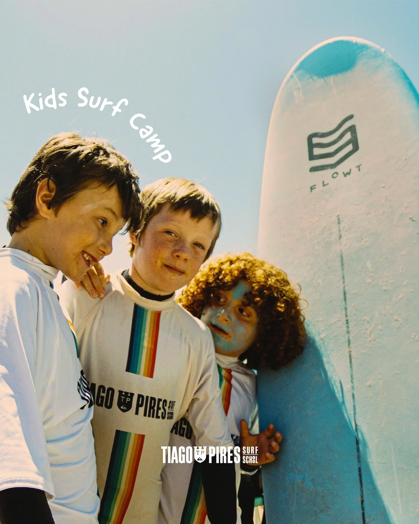 Calling all young wave-chasers!

August Kids Surf Camp at Fonte da Telha 🤙🏻
🏄&zwj;♂️ August 4&ndash;8
🏄&zwj;♀️ August 25- 29

Ages 6&ndash;12, Mon&ndash;Fri, 9 AM&ndash;5 PM

 &ndash; Small groups for endless ocean time
 &ndash; Daily surf coachi