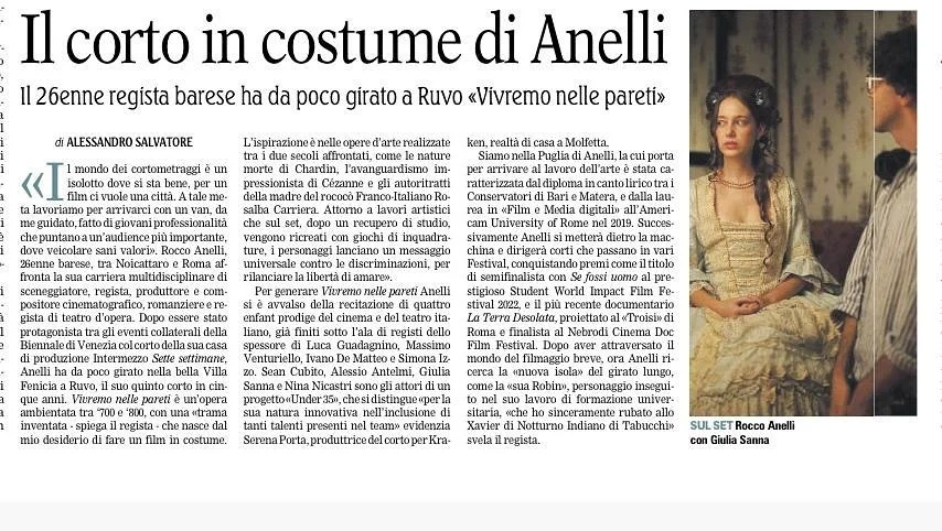 𝐕𝐢𝐯𝐫𝐞𝐦𝐨 𝐧𝐞𝐥𝐥𝐞 𝐩𝐚𝐫𝐞𝐭𝐢 e 𝐒𝐞𝐭𝐭𝐞 𝐬𝐞𝐭𝐭𝐢𝐦𝐚𝐧𝐞 nello stesso articolo? Non ci sembra vero.
