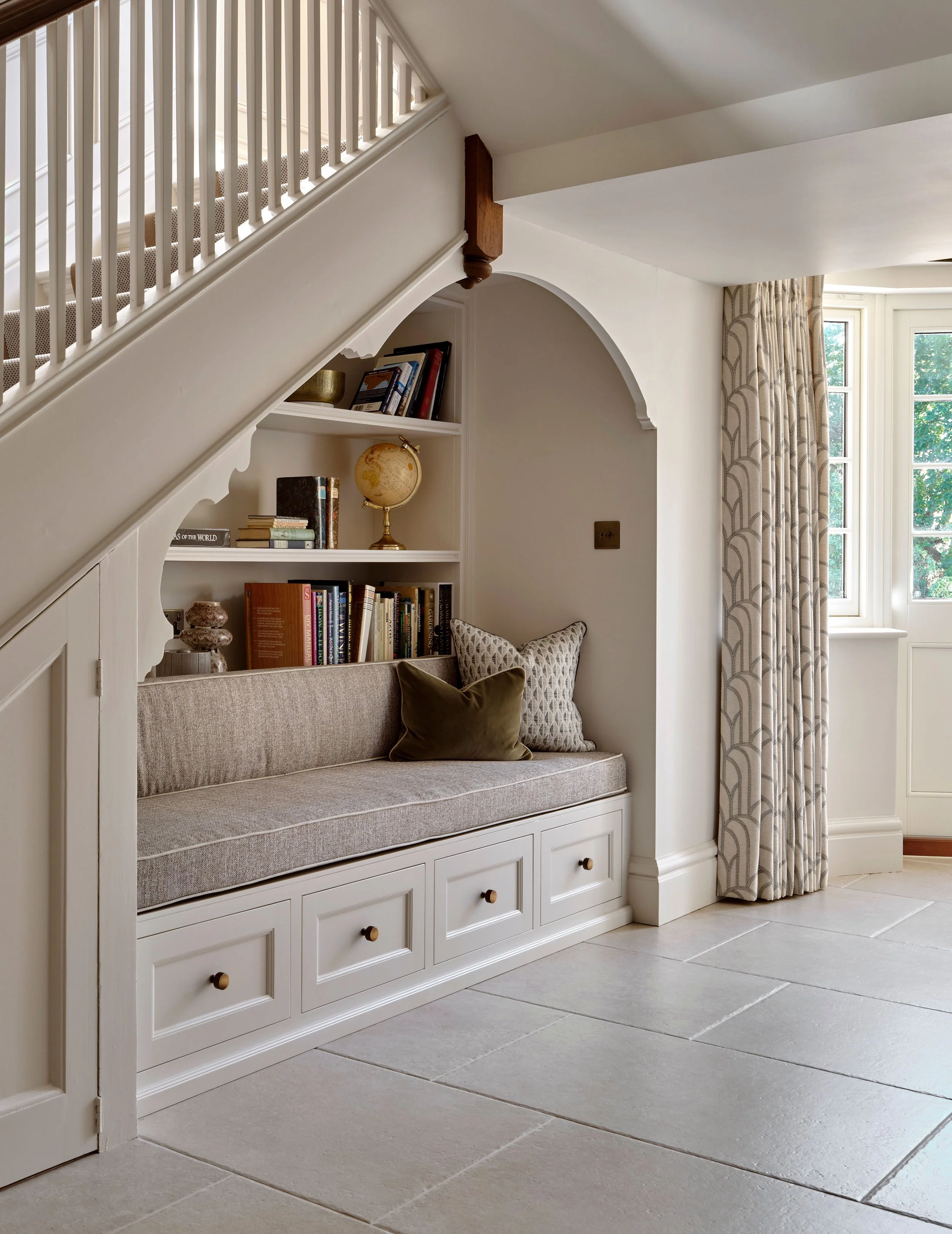 hallway design Georgina Robertson Interiors Interior Designer Cambridge Cheshire