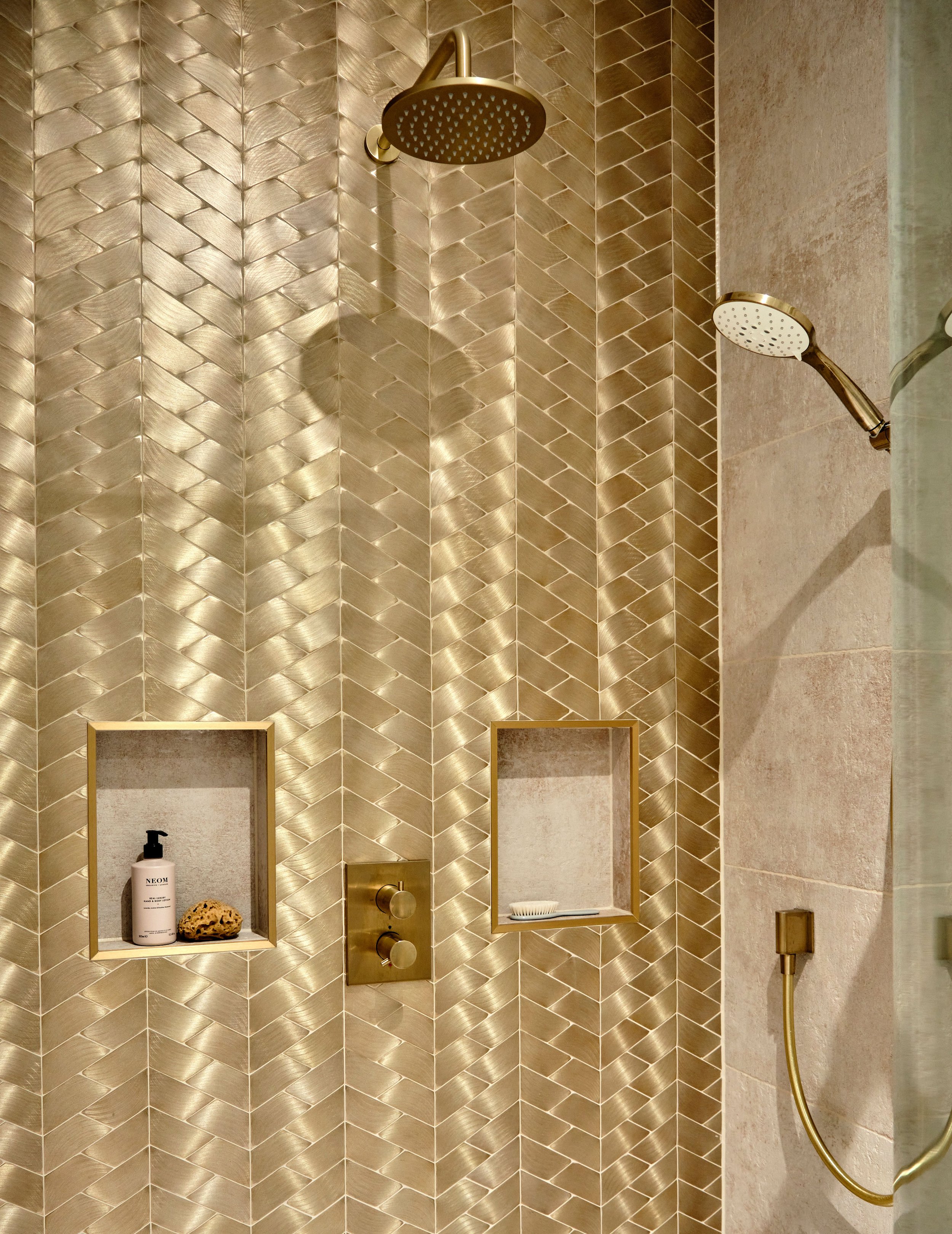 girls bathroom ensuite design Georgina Robertson Interiors Interior Designer Cambridge Cheshire