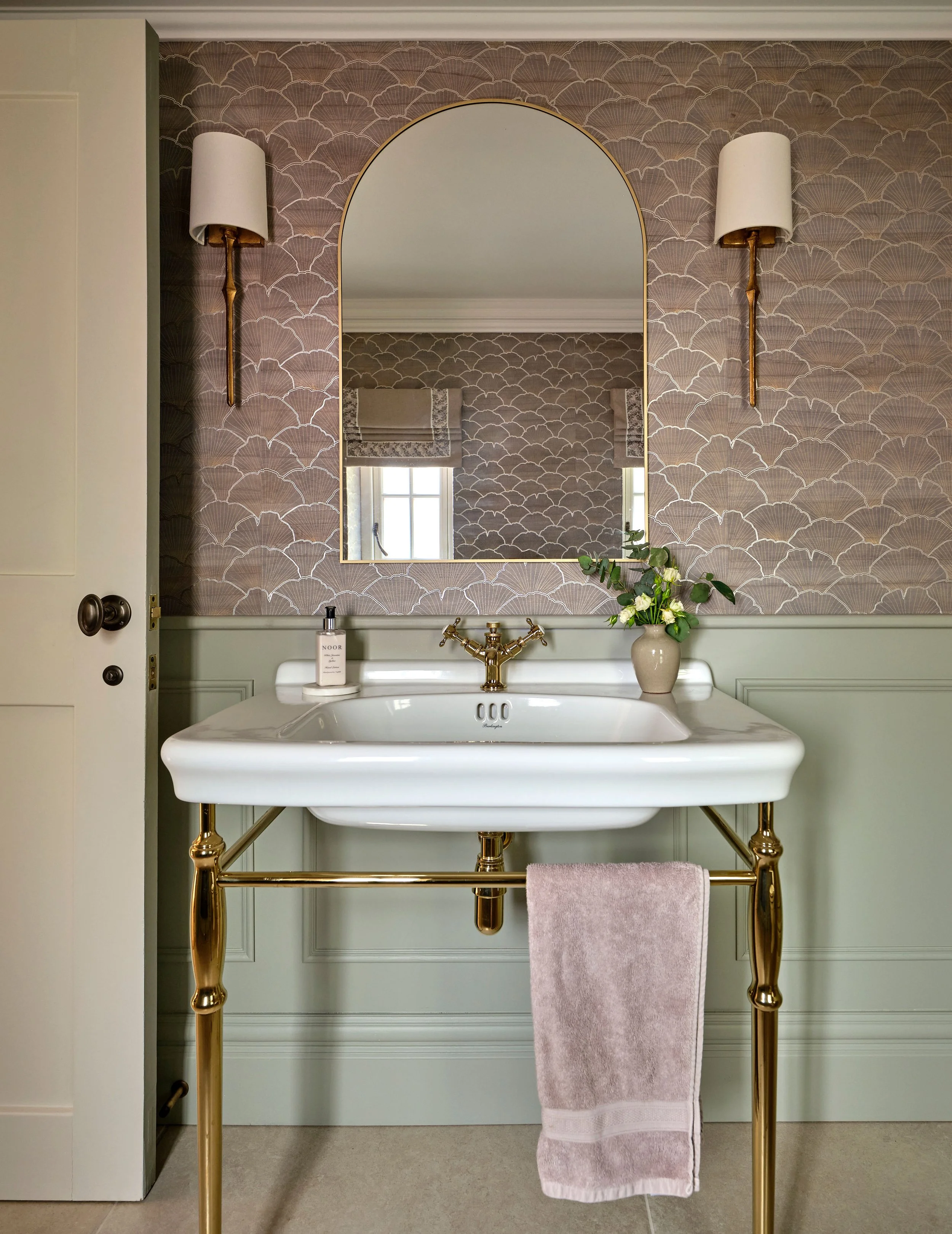 cloakroom wc design Georgina Robertson Interiors Interior Designer Cambridge Cheshire
