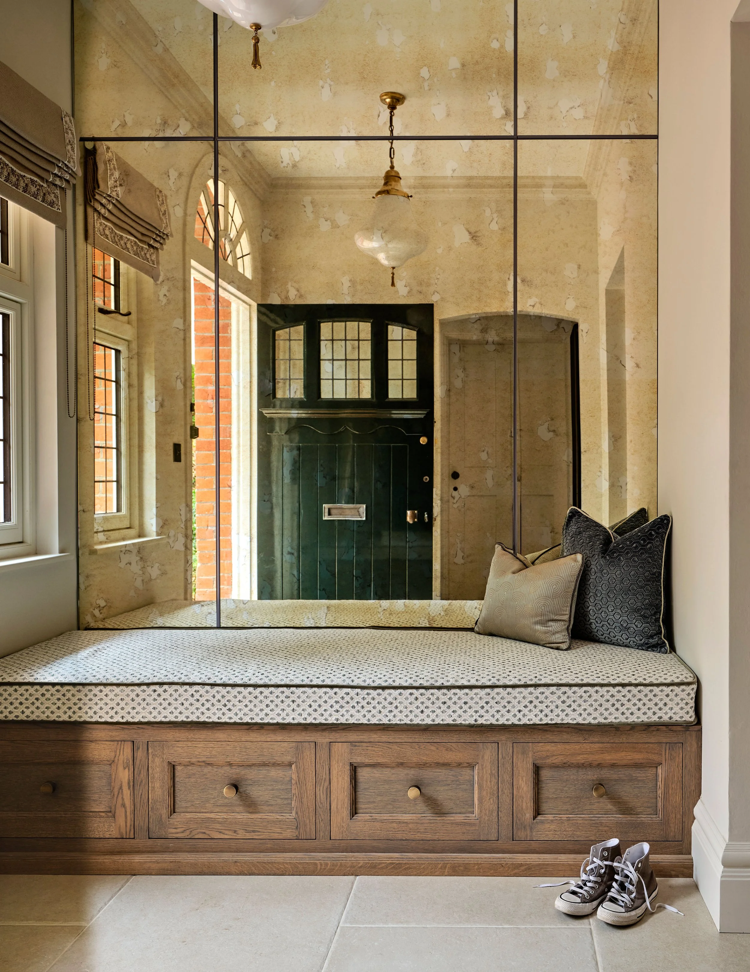 hallway design Georgina Robertson Interiors Interior Designer Cambridge Cheshire