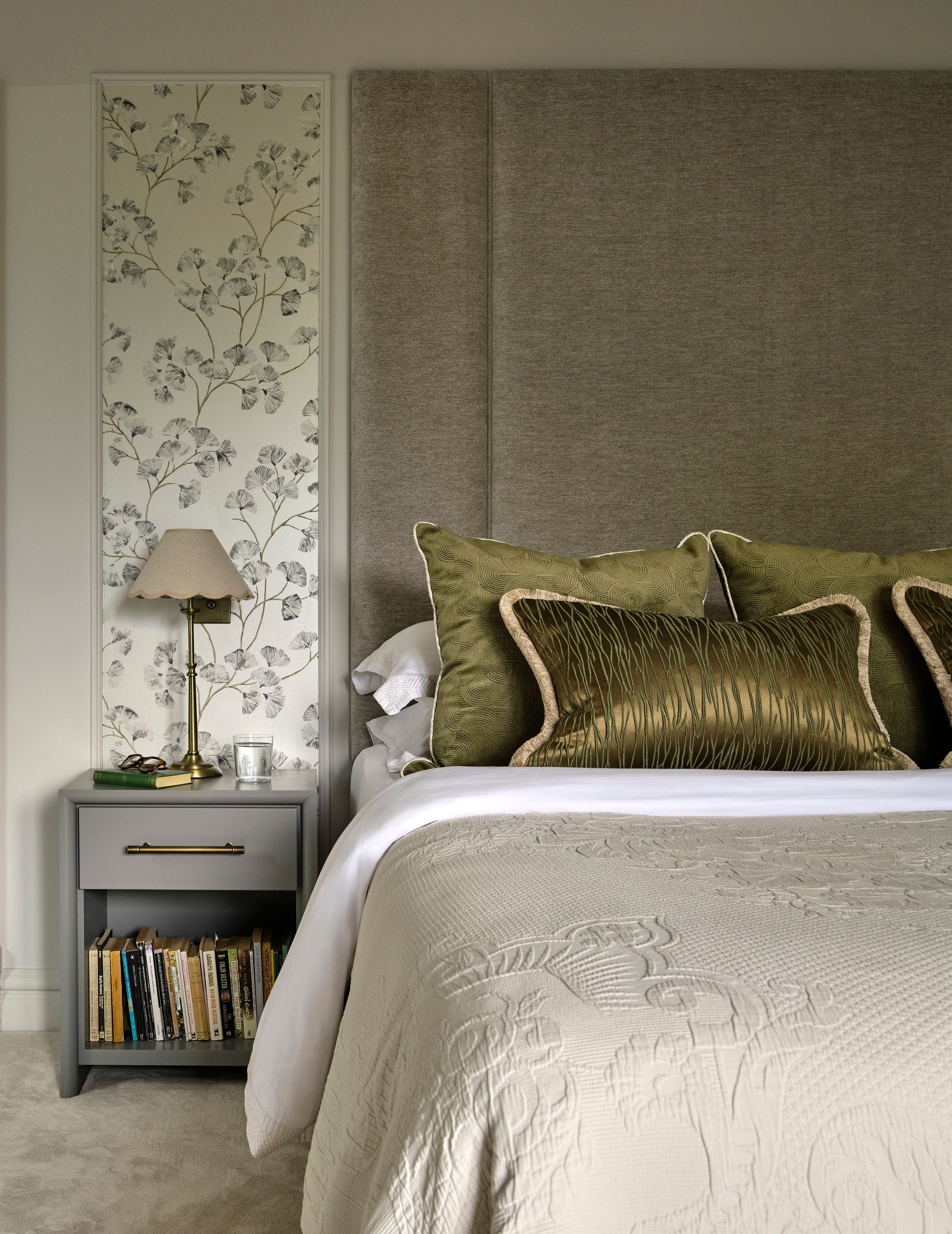 bedroom design by georgina robertson interiors Interior designer Cambridge Cheshire
