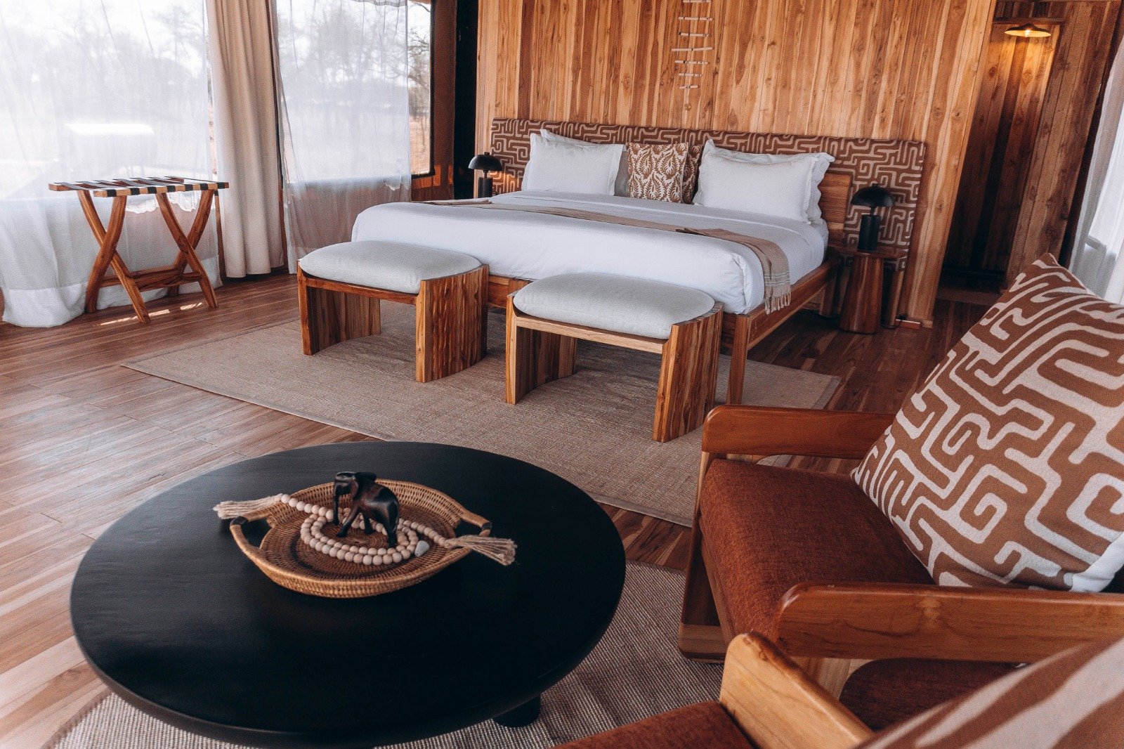 Image of a camp in Serengeti