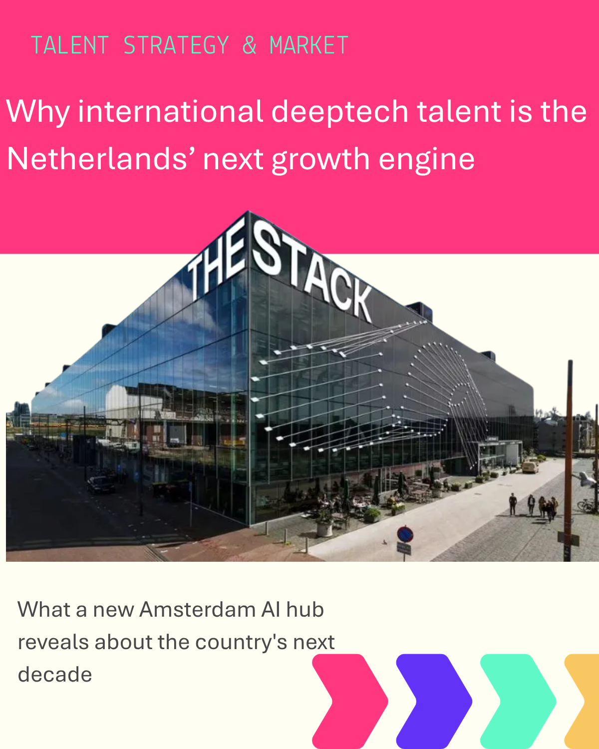 Why international deeptech talent is the Netherlands' next growth engine
