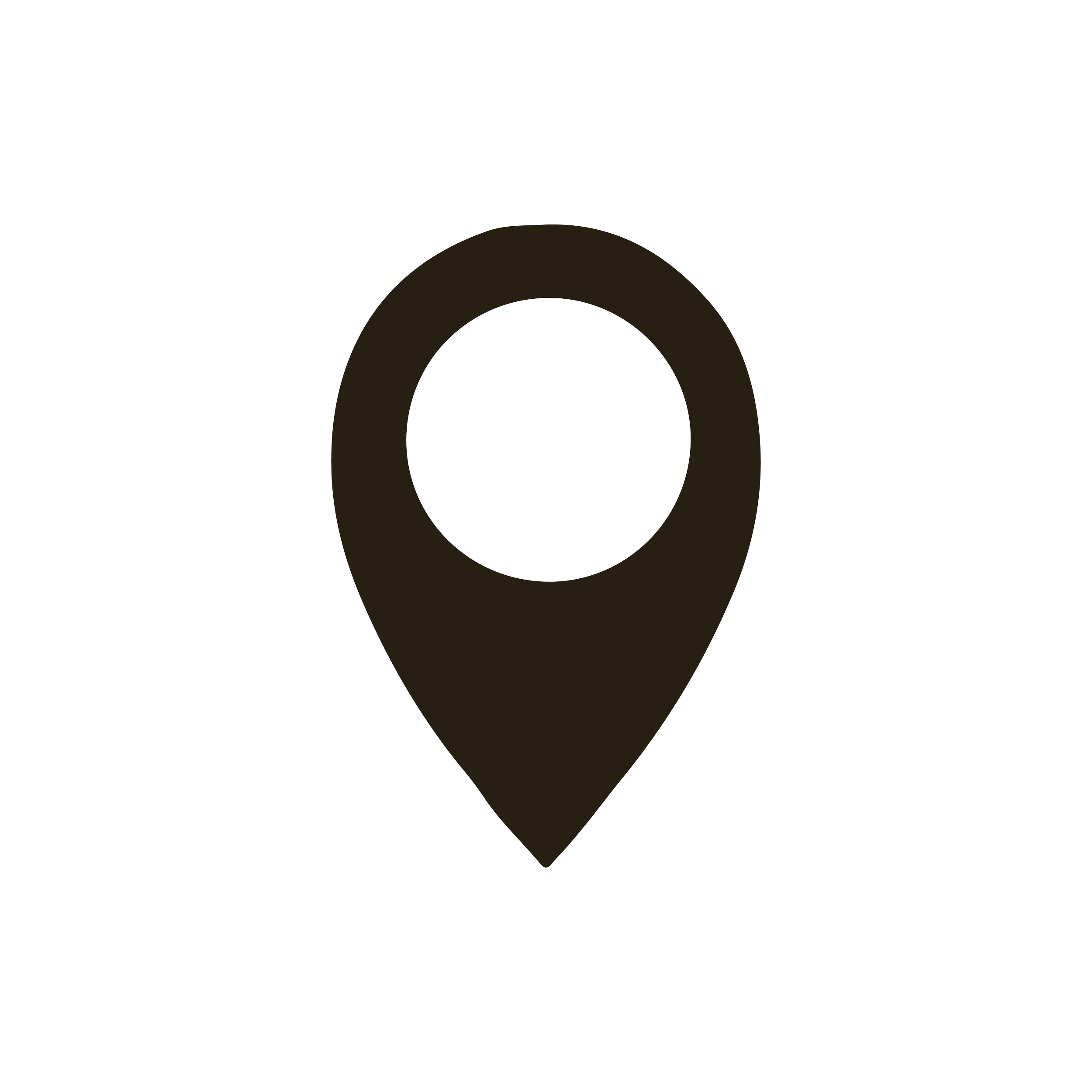 Icon of a map pin or location marker.