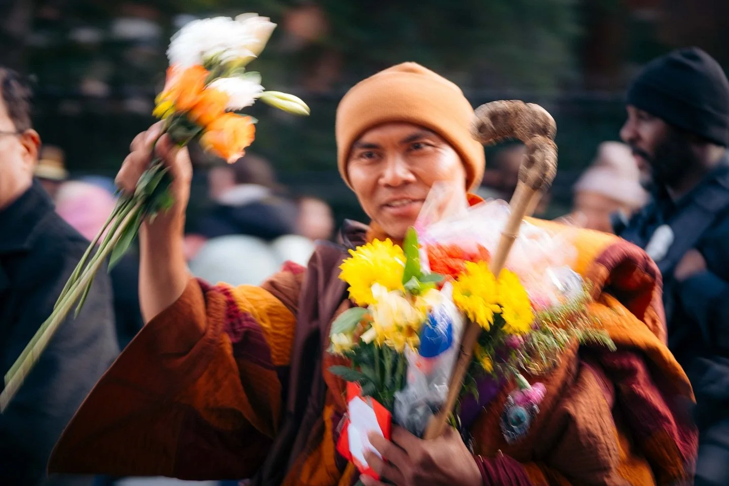 Yesterday reminded me that hope is a collective act and peace isn&rsquo;t just a concept. It&rsquo;s a practice.. in how we speak, how we show up, and how we choose love again and again. 🕊️

Grateful to witness the venerable monks complete their jou