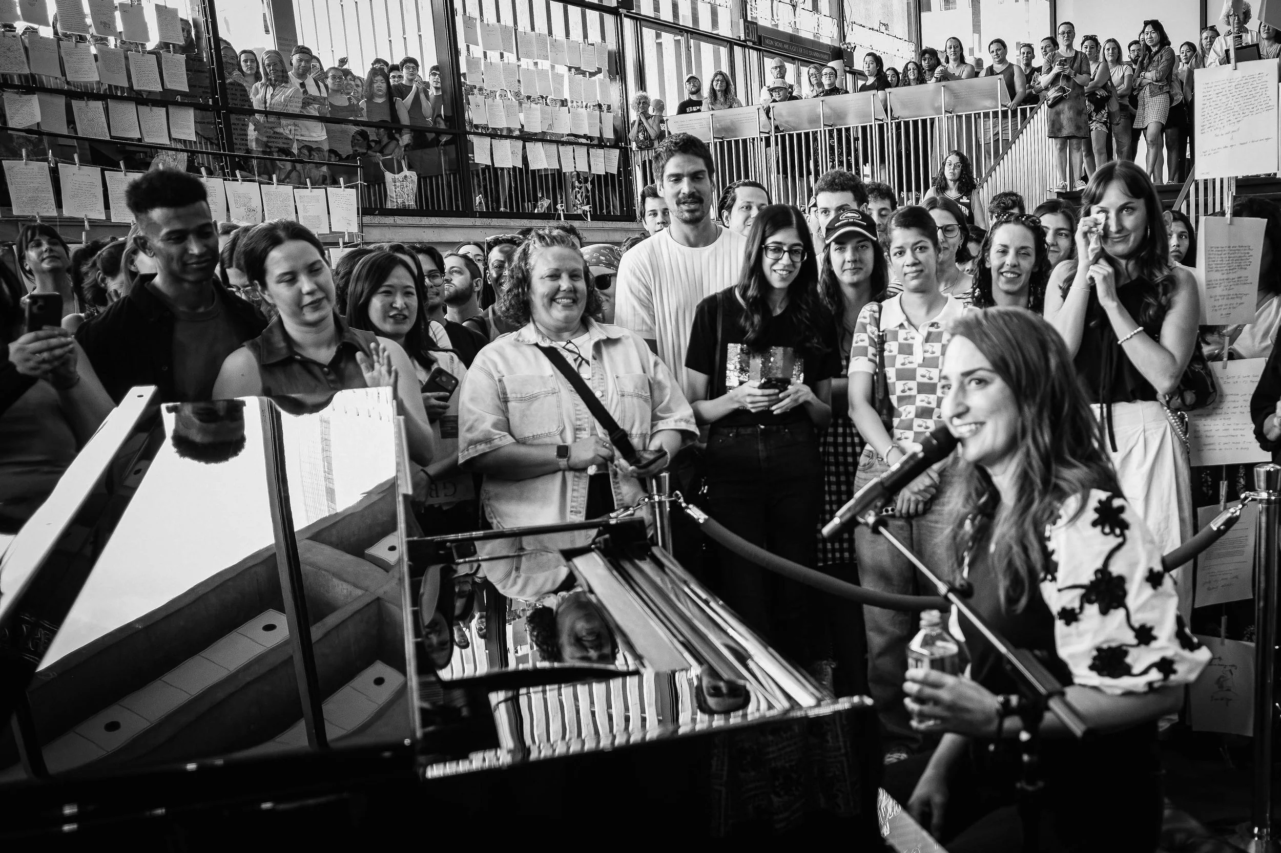 An afternoon with Sara B reminding me that when you&rsquo;re vulnerable, you create the strongest bonds and the most inspiring possibilities. ❤️

Thank you, SB. 🎯✨
.
.
.
📍: Good Grief, Stories &amp; Songs at Lincoln Theatre
📸: Ricoh GR IV Mono
.
.