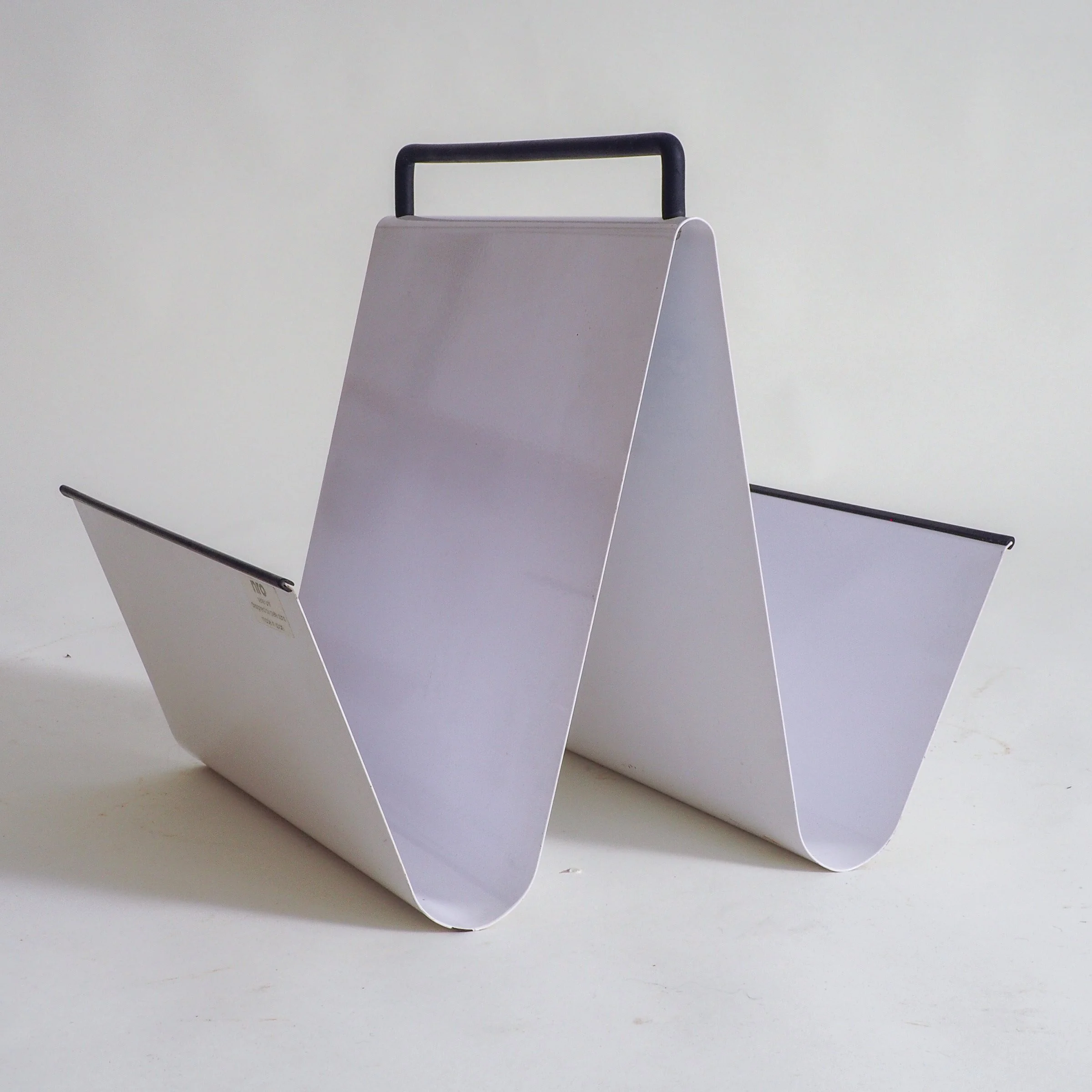 Metal Magazine Holder by Pete Sans for NRO