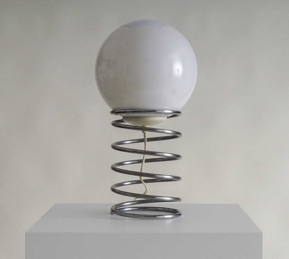 60s Spiral Lamp