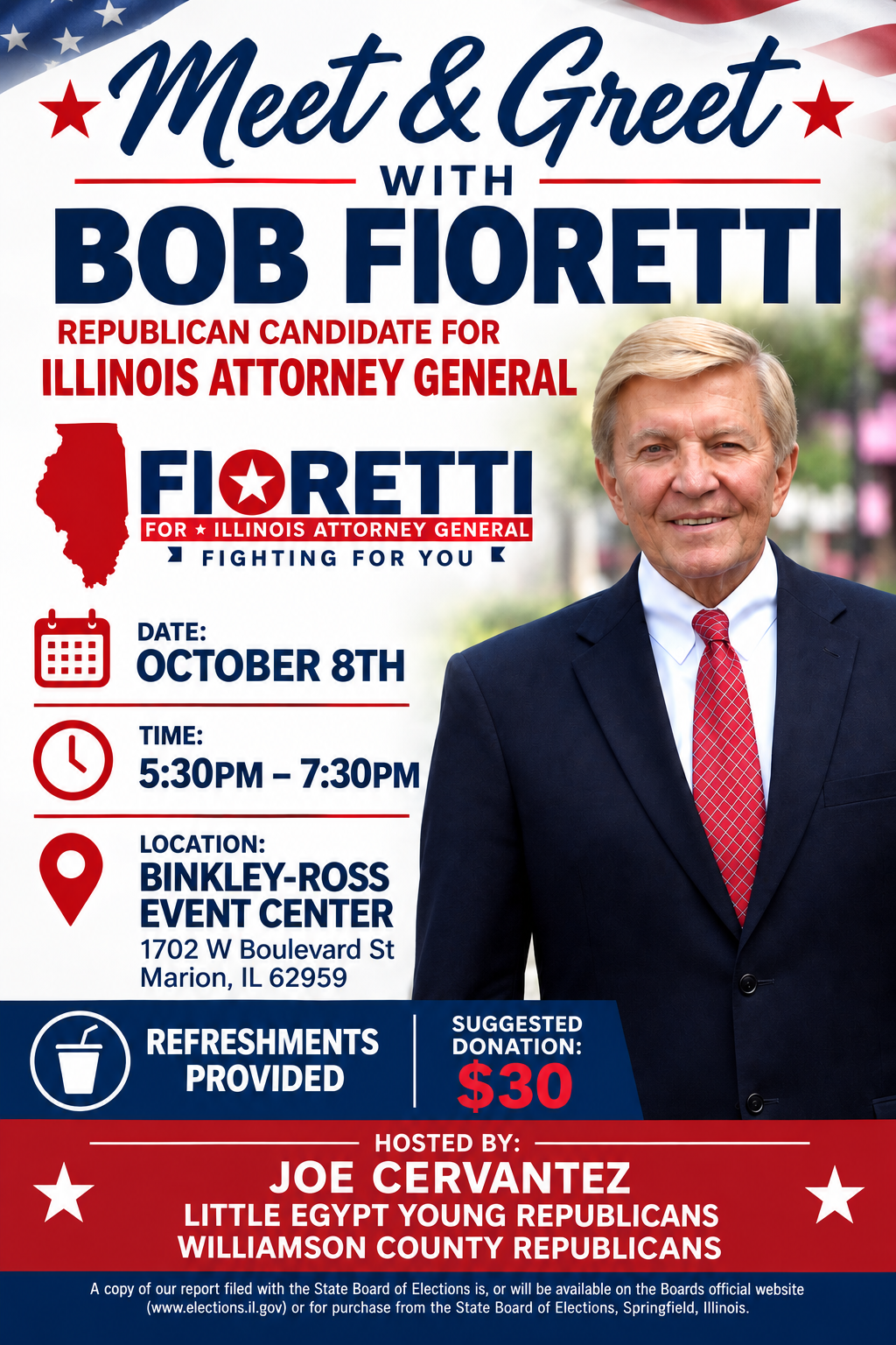 Bob Fioretti Meet & Greet