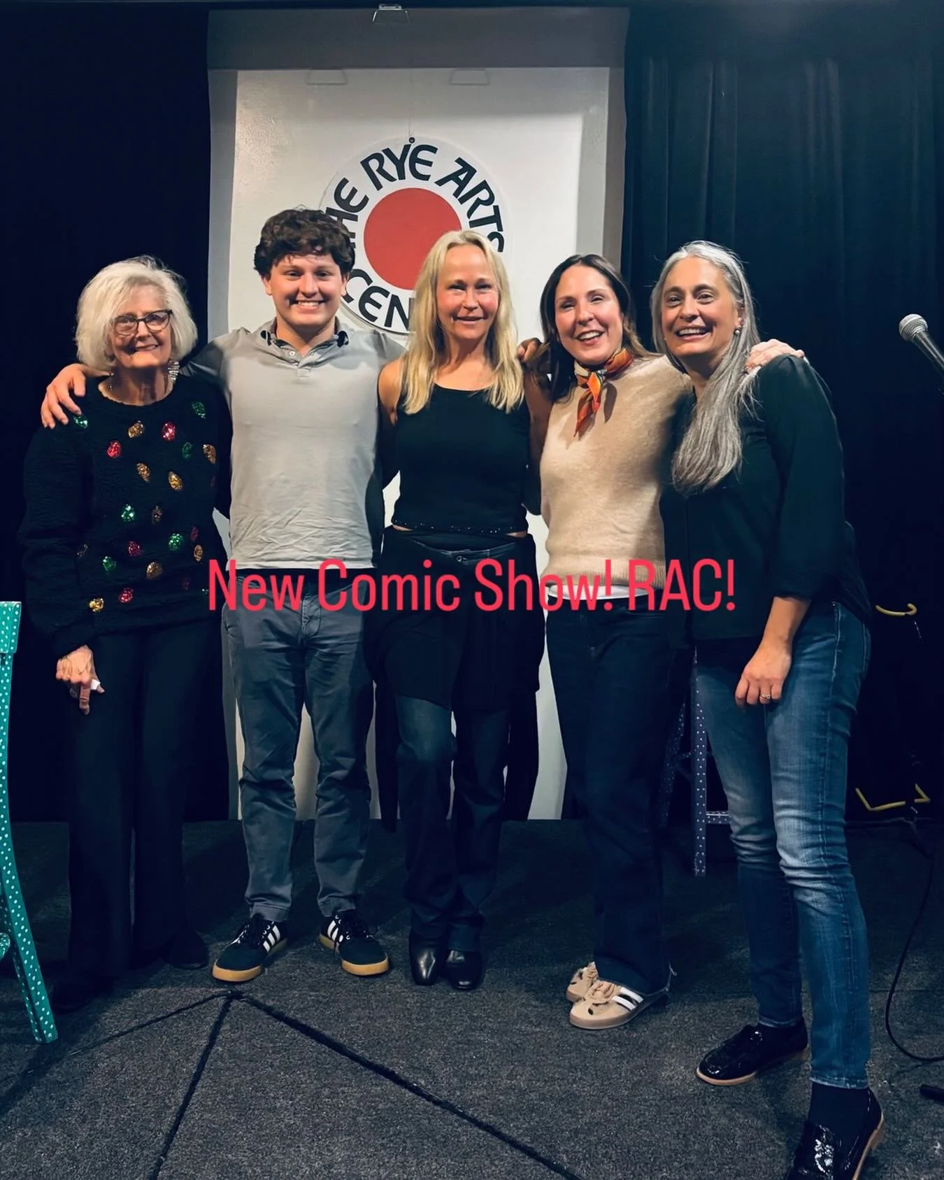 Thrilled to have a packed room at the Rye Arts Center for our newly minted comics! Join us for the next class!!