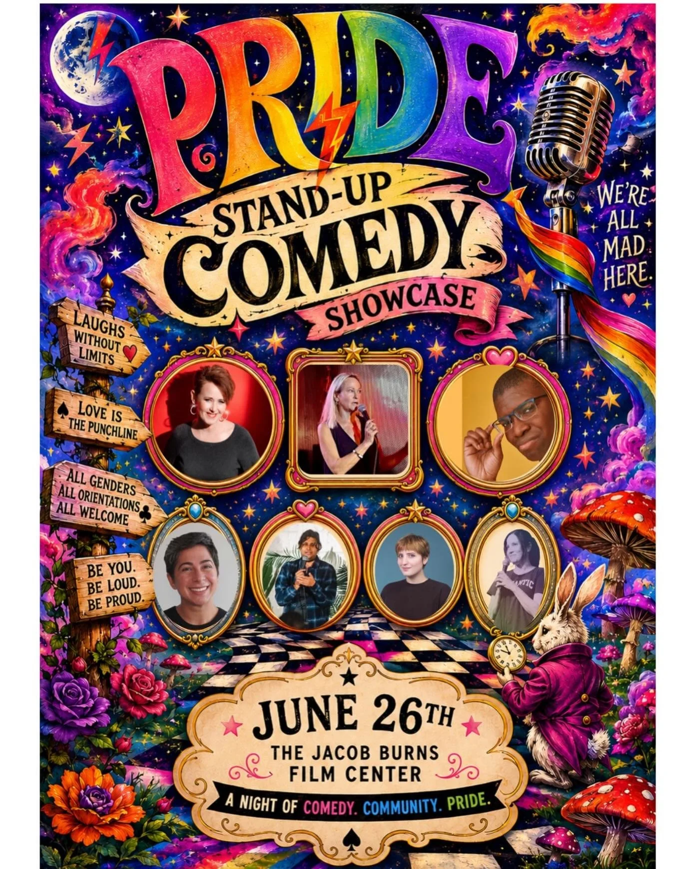 Come celebrate Pride month with us!! 6/26! 7pm!!!🌈