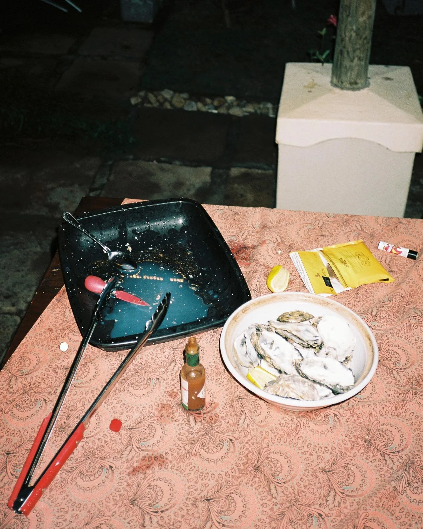Oyster braai. 

#yashicat2 #portra160 #kodaklosers #staybrokeshootfilm #filmisnotdead
