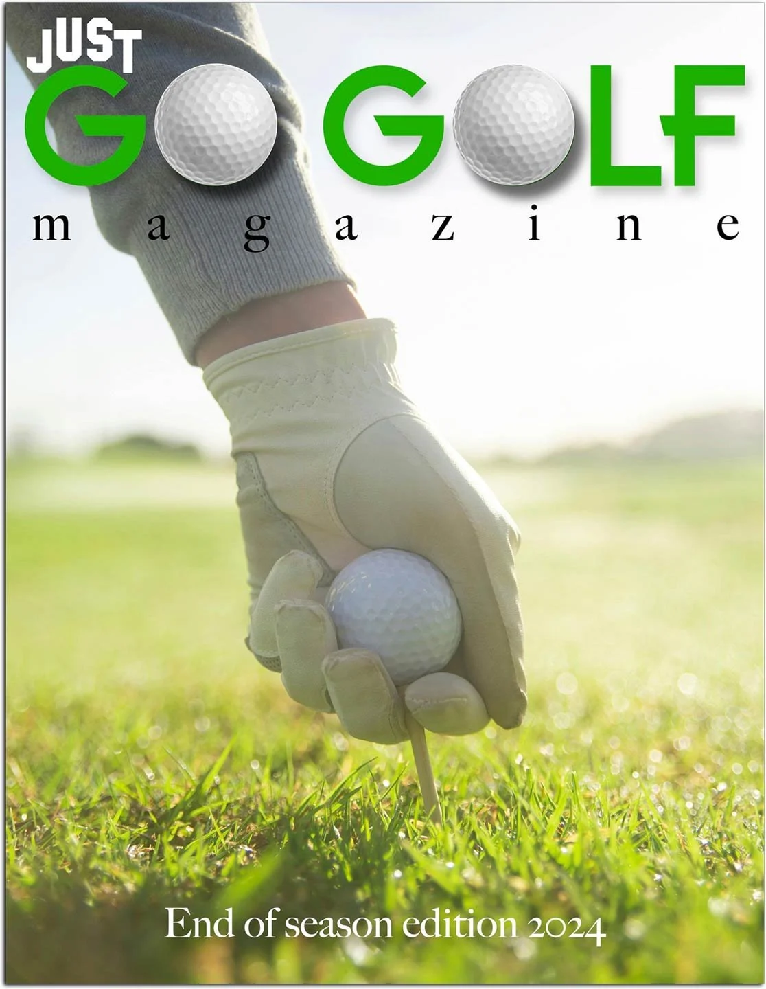 Just GO Golf End of Season 2024 Edition Cover