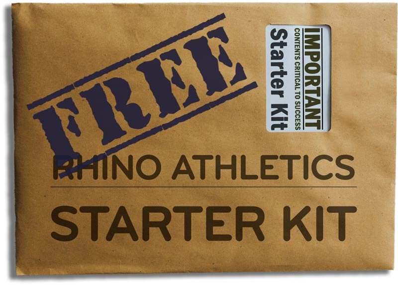 FREE RHINO ATHLETICS Starter Kit Envelope (Copy)