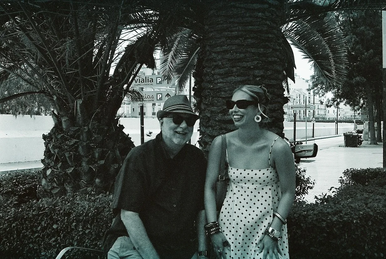 earlier this year, dad and i somewhere hot and beautiful ❤️🙏🏼