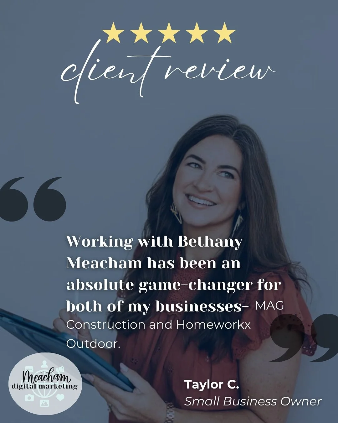 I&rsquo;ve had the pleasure of working with so many great small business owners in a variety of different niches. I learned so much about the construction and landscaping industries during my years working with Taylor and his teams and enjoyed gettin