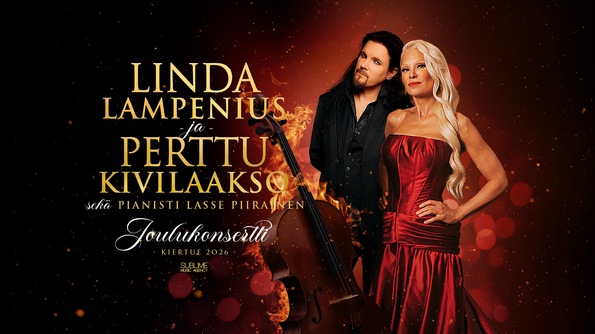 Linda Lampenius &amp; Perttu Kivilaakso: Joulukonsertti