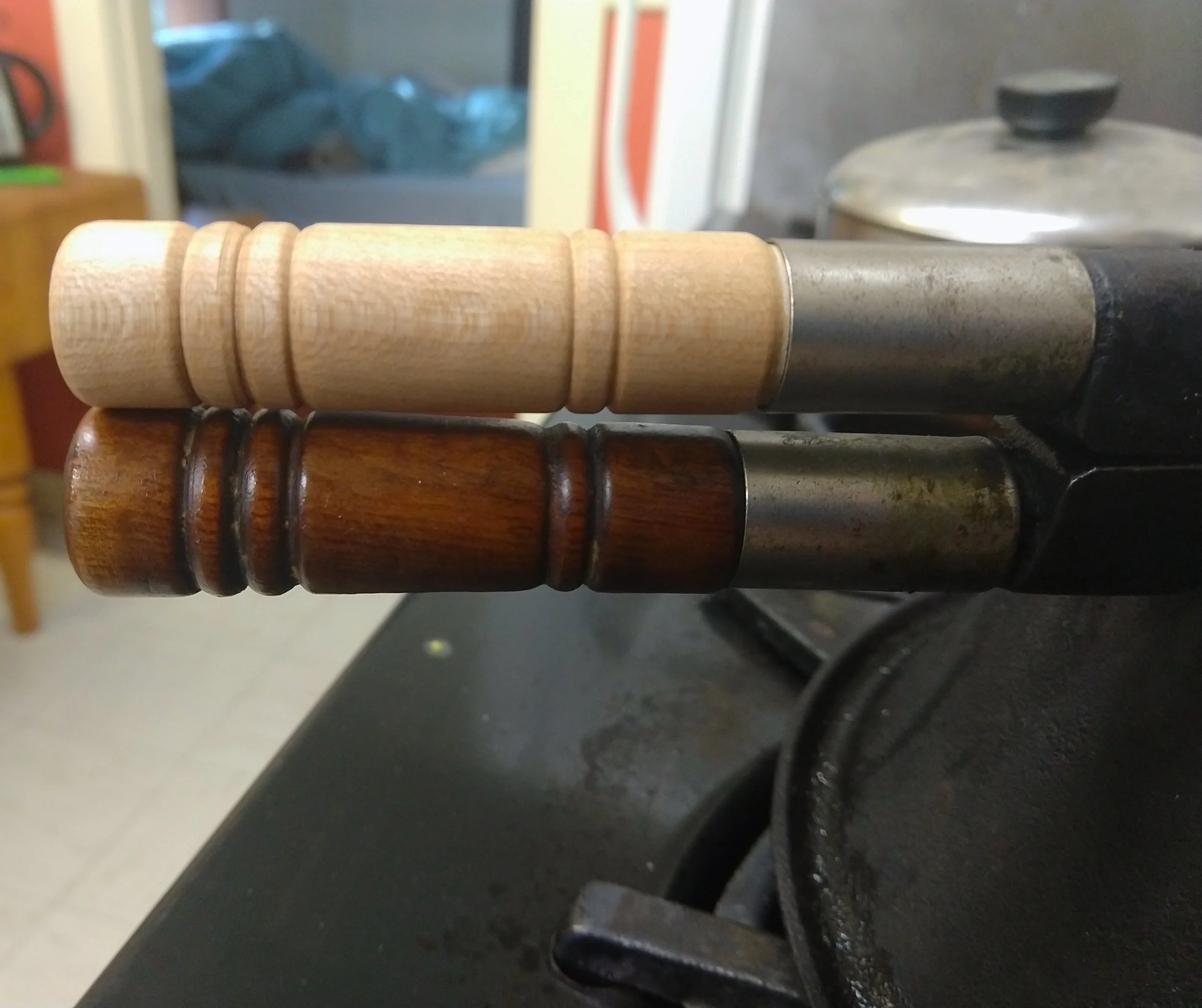 Restored Wooden Handle
