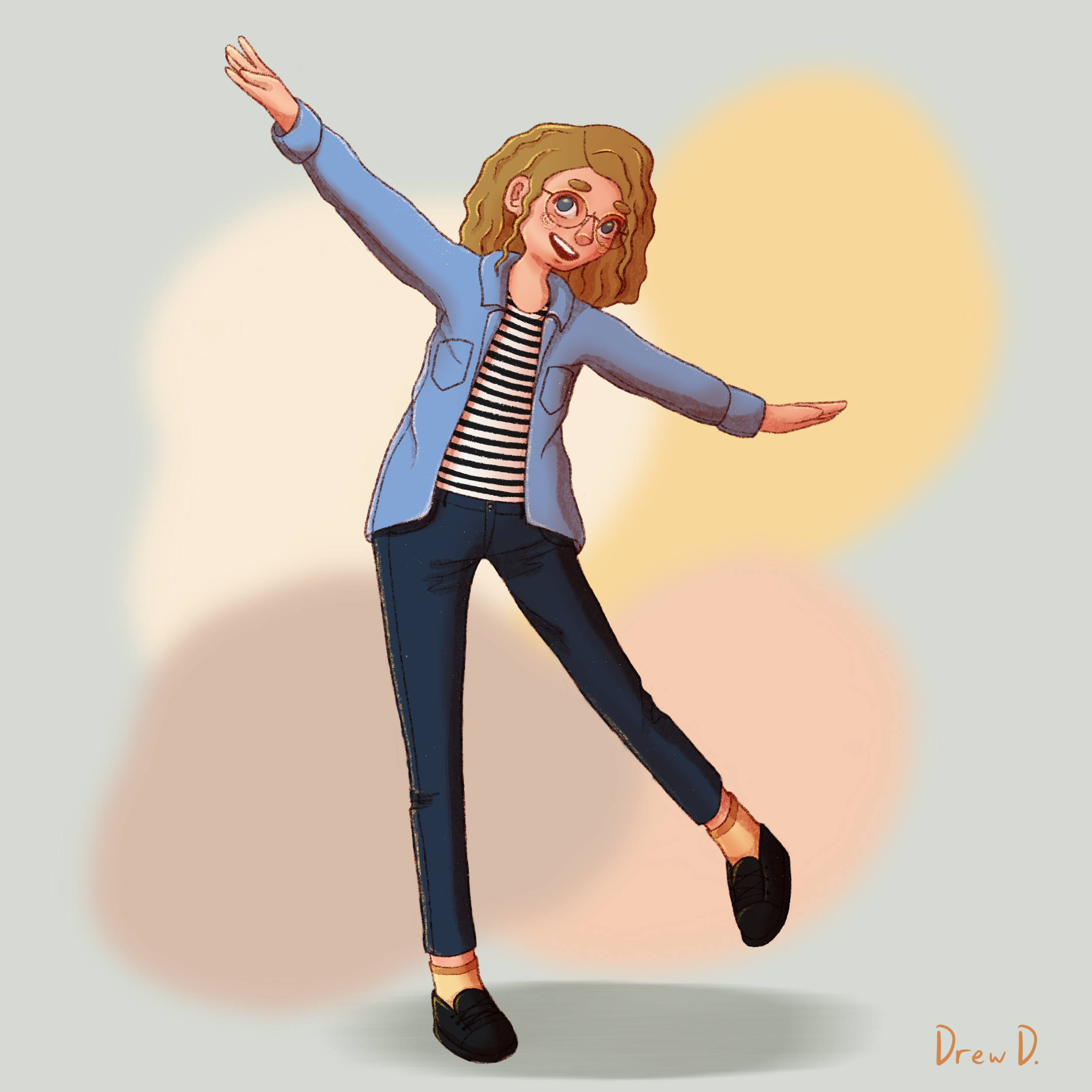 Self Portrait, digital illustration