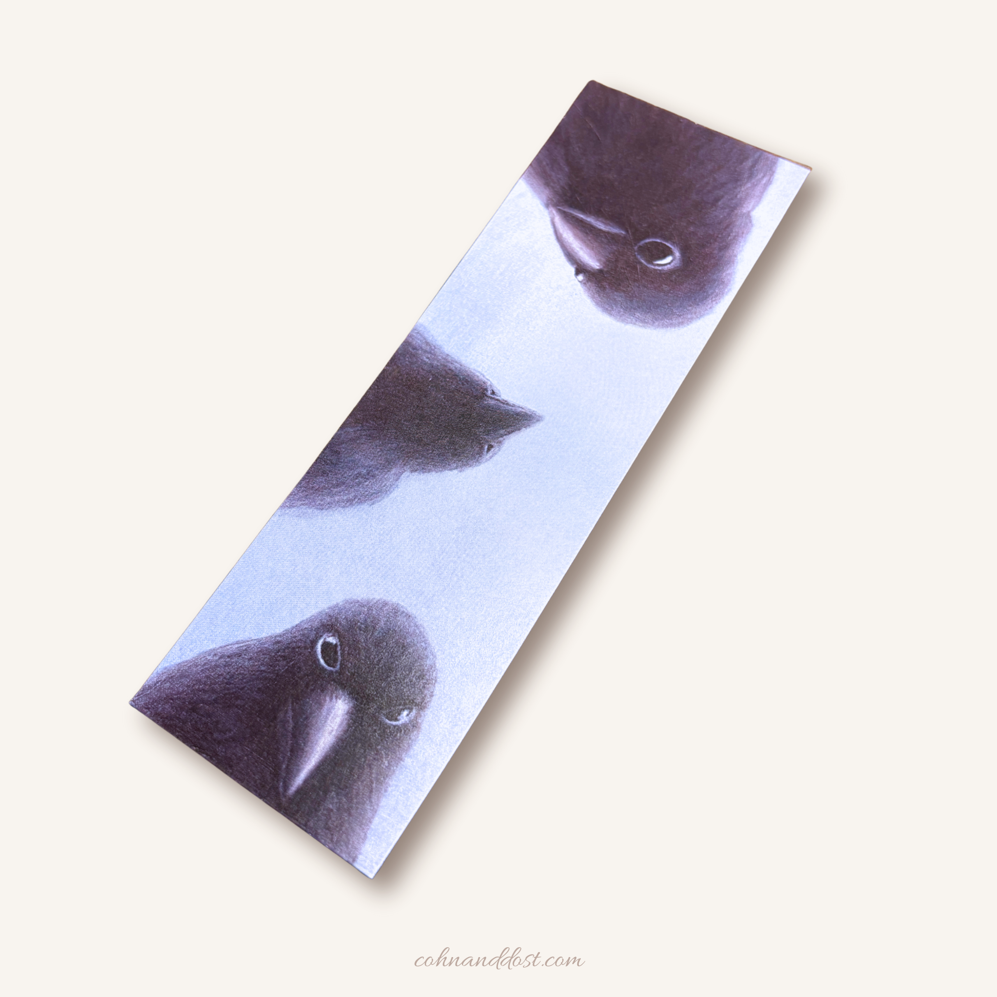 Three Crows Bookmark
