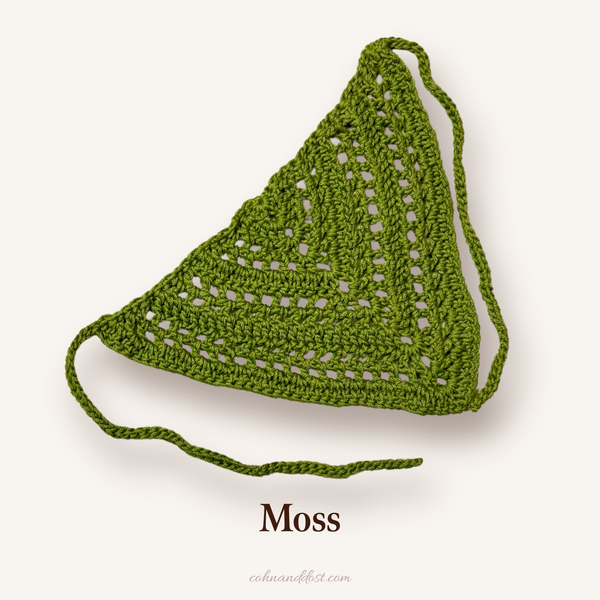 Crocheted Bandanas (3 color options)